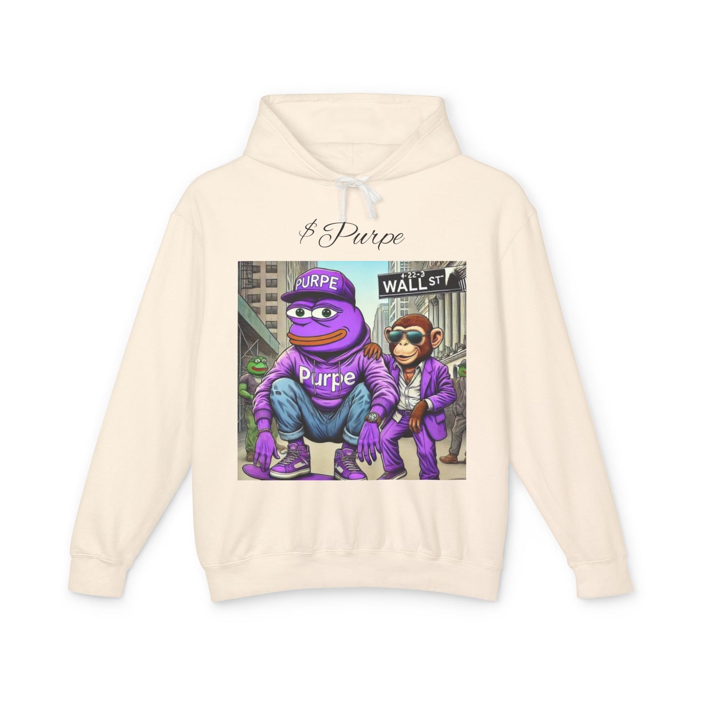 WSB Purpe Lightweight Hooded Sweatshirt