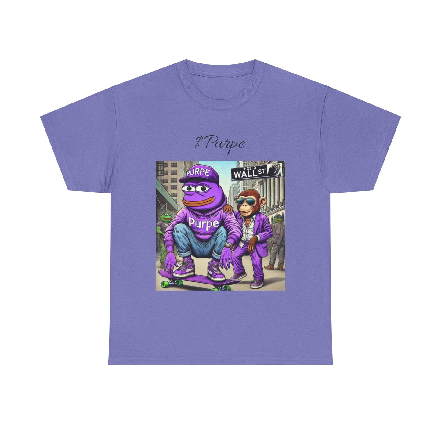 $Purpe Heavy Cotton Tee