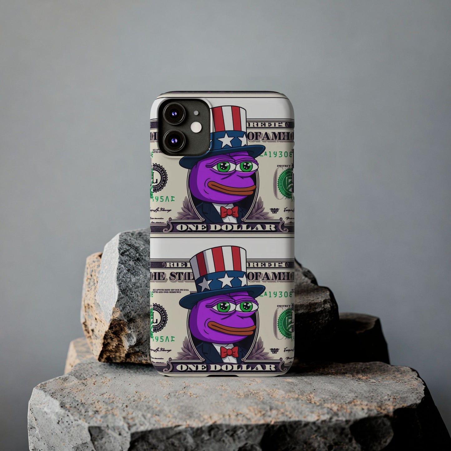 Purple Pepe Dolla Slim Phone Case