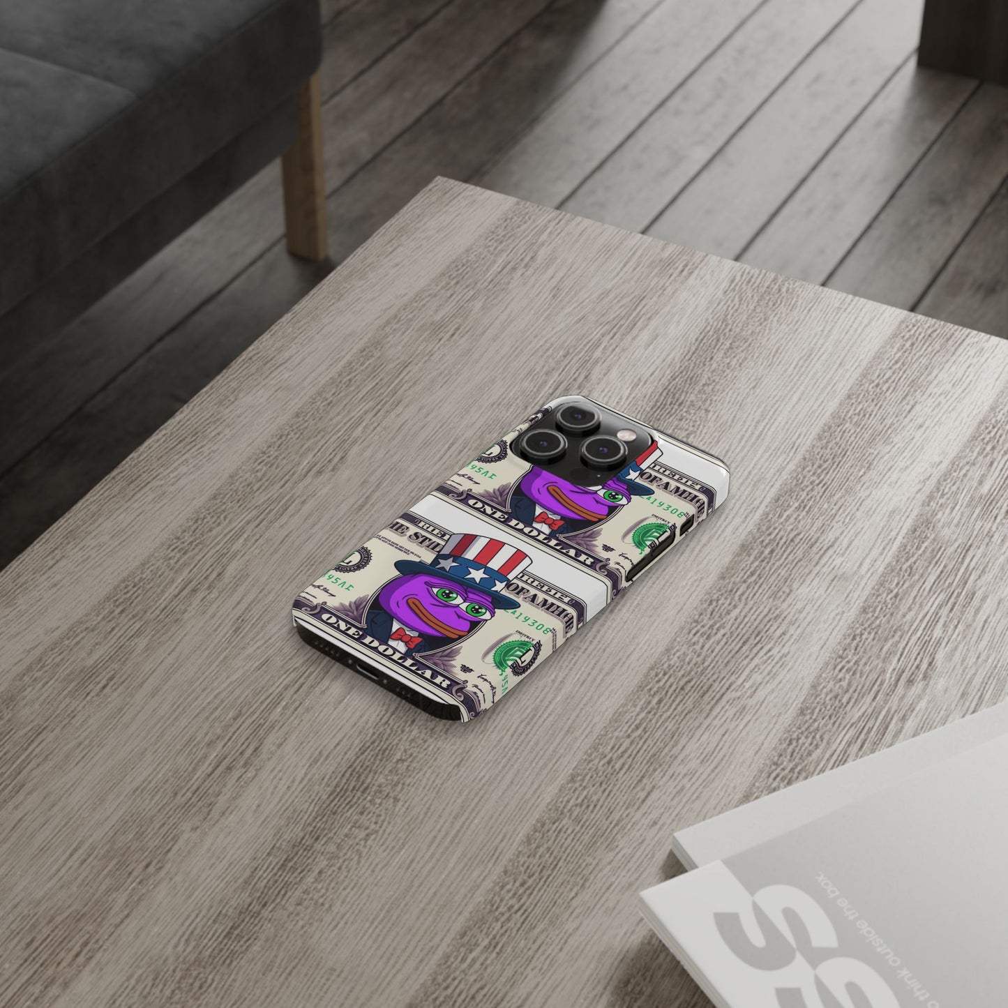 Purple Pepe Dolla Slim Phone Case