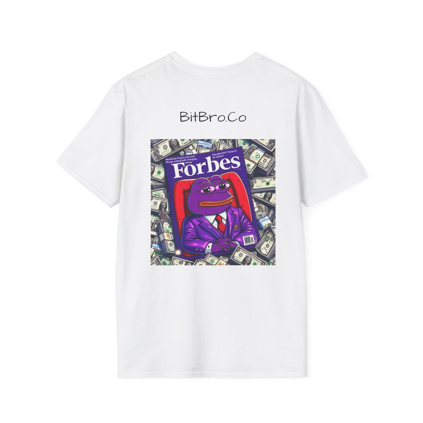 Wall Street Bets Purpe Softstyle T-Shirt