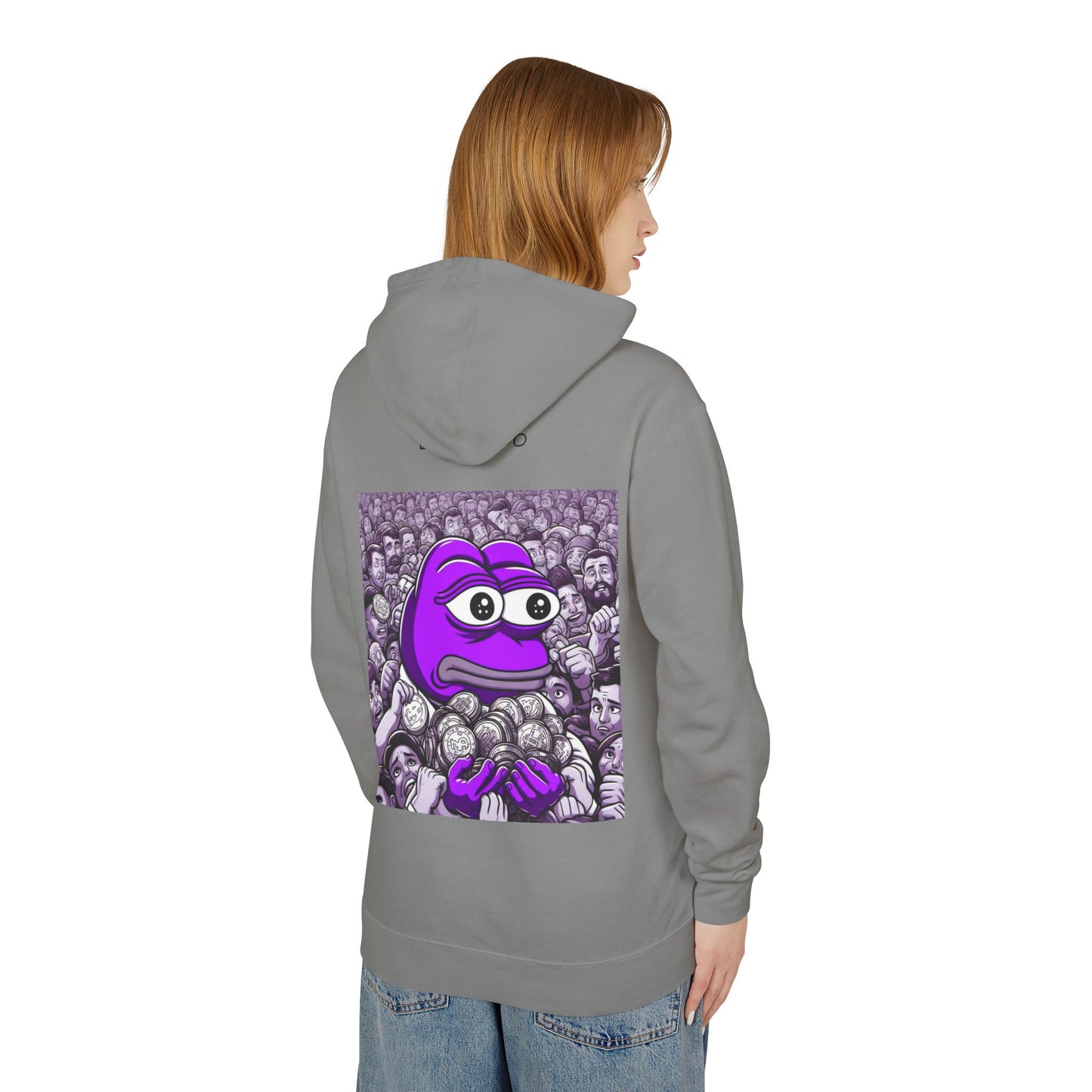 WSB Purpe Lightweight Hooded Sweatshirt