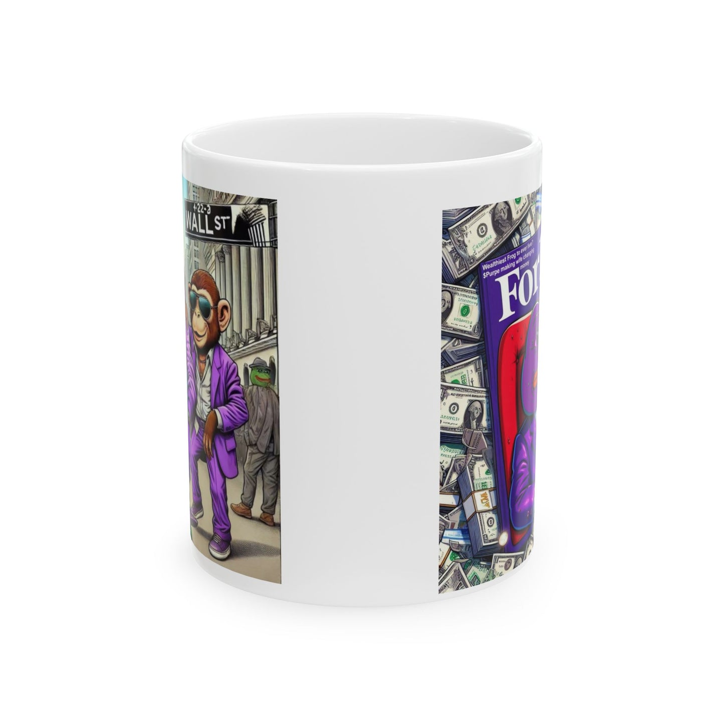 $Purpe WSB/Forbes Ceramic Mug, (11oz, 15oz)