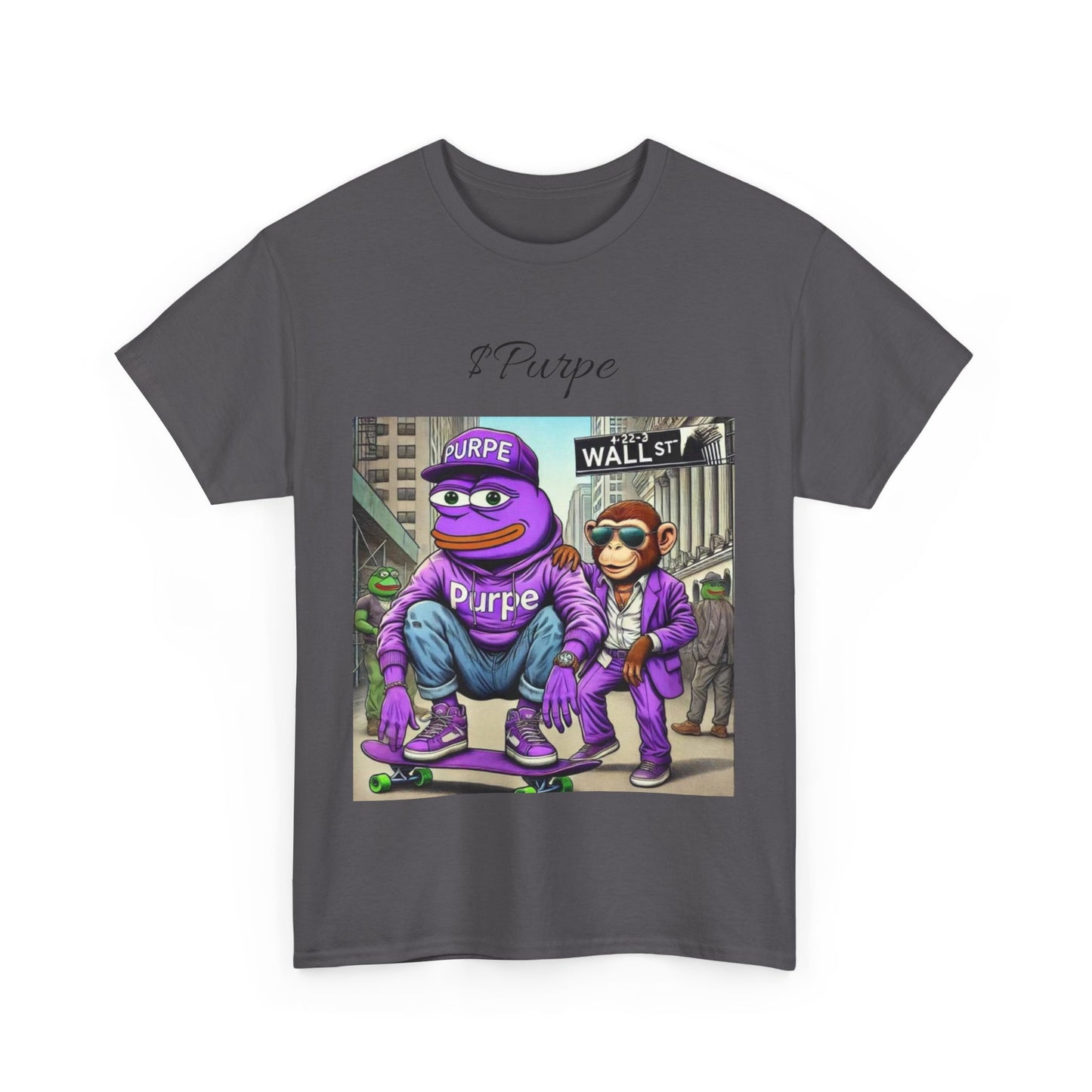 $Purpe Heavy Cotton Tee