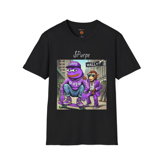 Wall Street Bets Purpe Softstyle T-Shirt