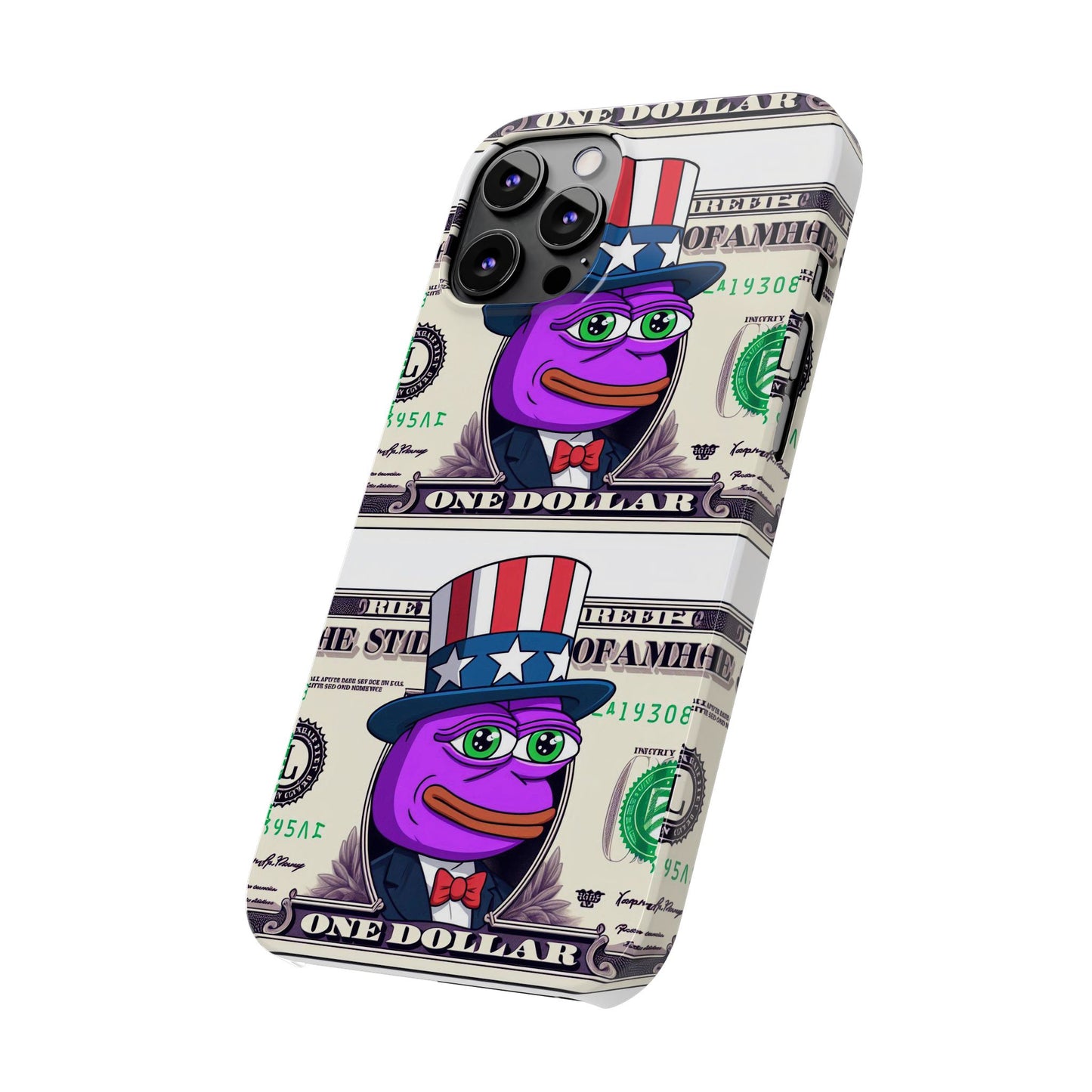 Purple Pepe Dolla Slim Phone Case