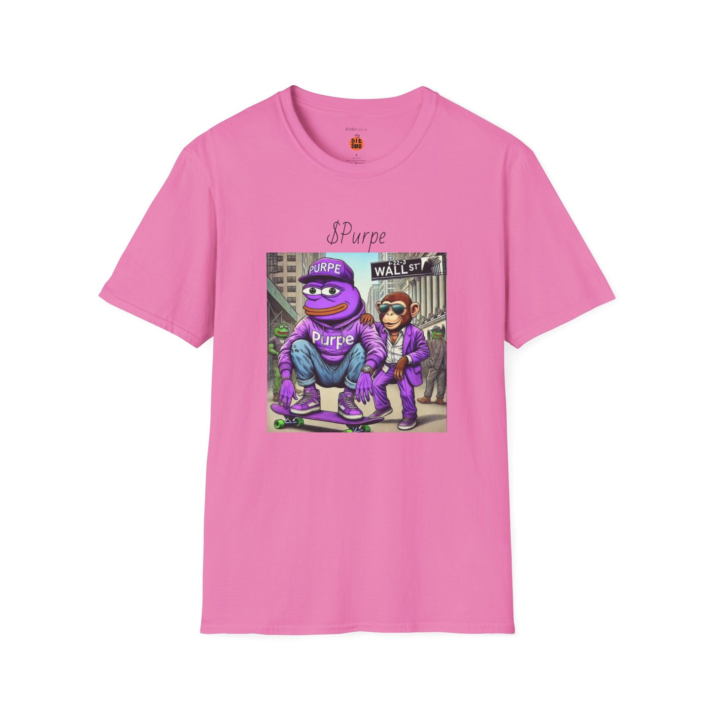 Wall Street Bets Purpe Softstyle T-Shirt