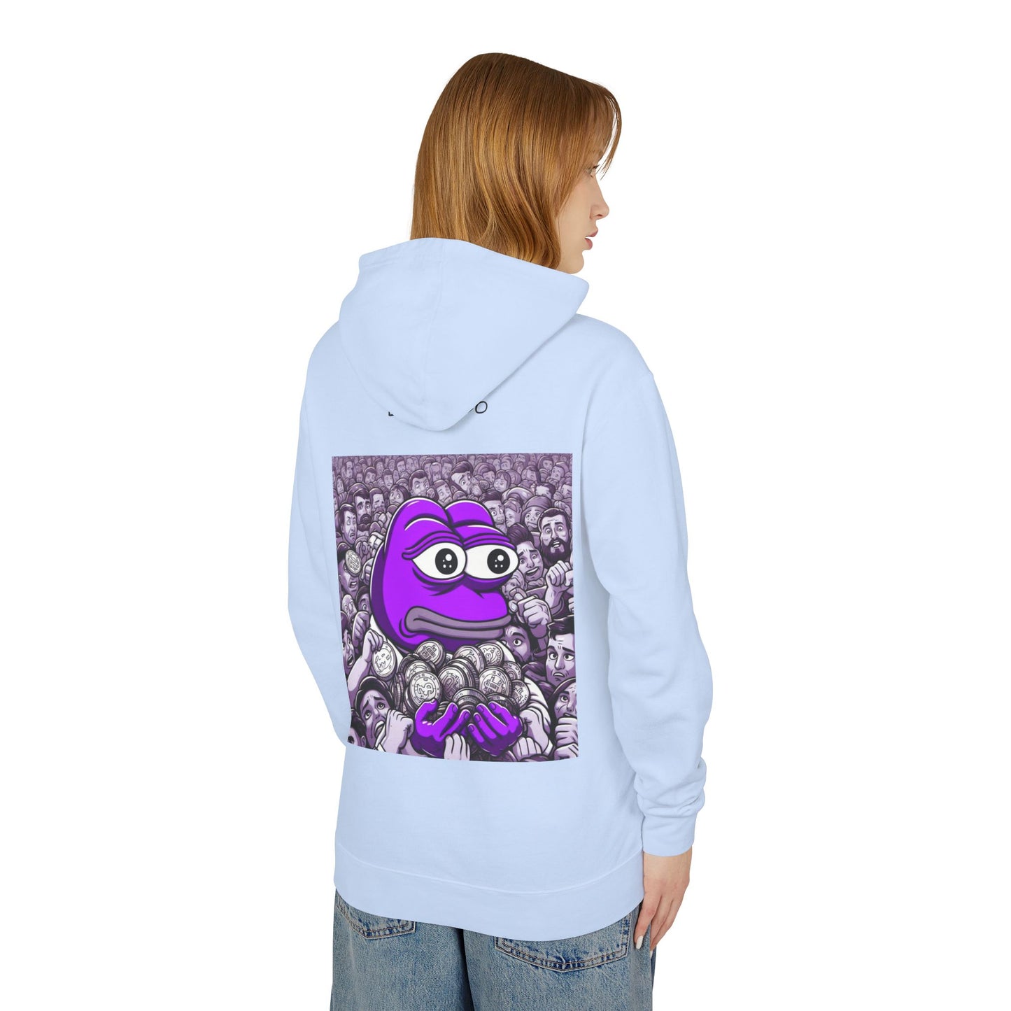 WSB Purpe Lightweight Hooded Sweatshirt