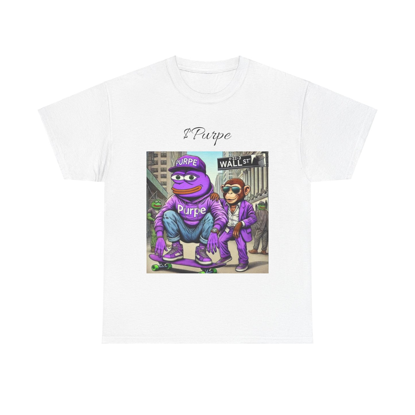 $Purpe Heavy Cotton Tee