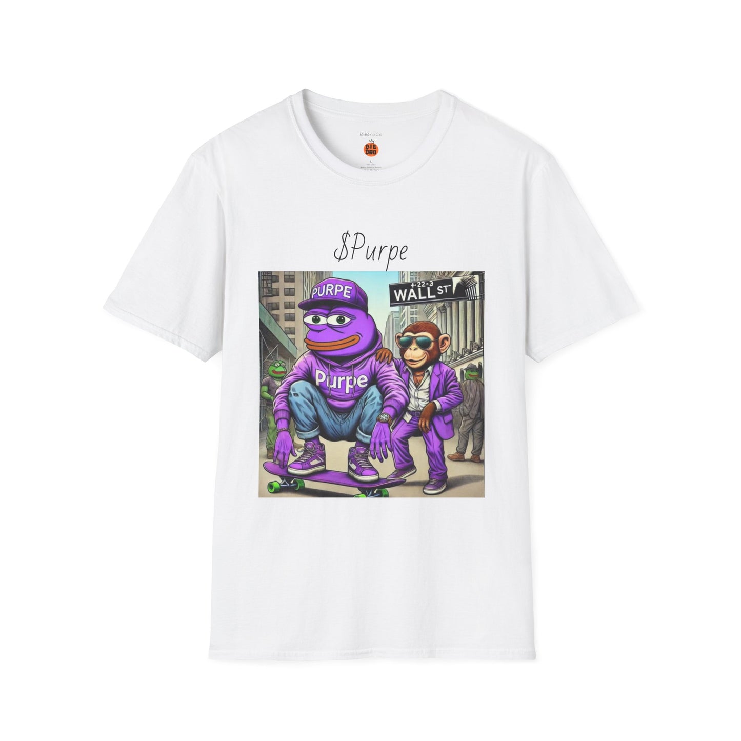 Wall Street Bets Purpe Softstyle T-Shirt