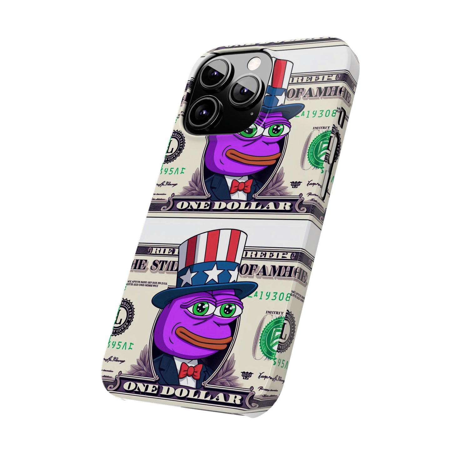 Purple Pepe Dolla Slim Phone Case