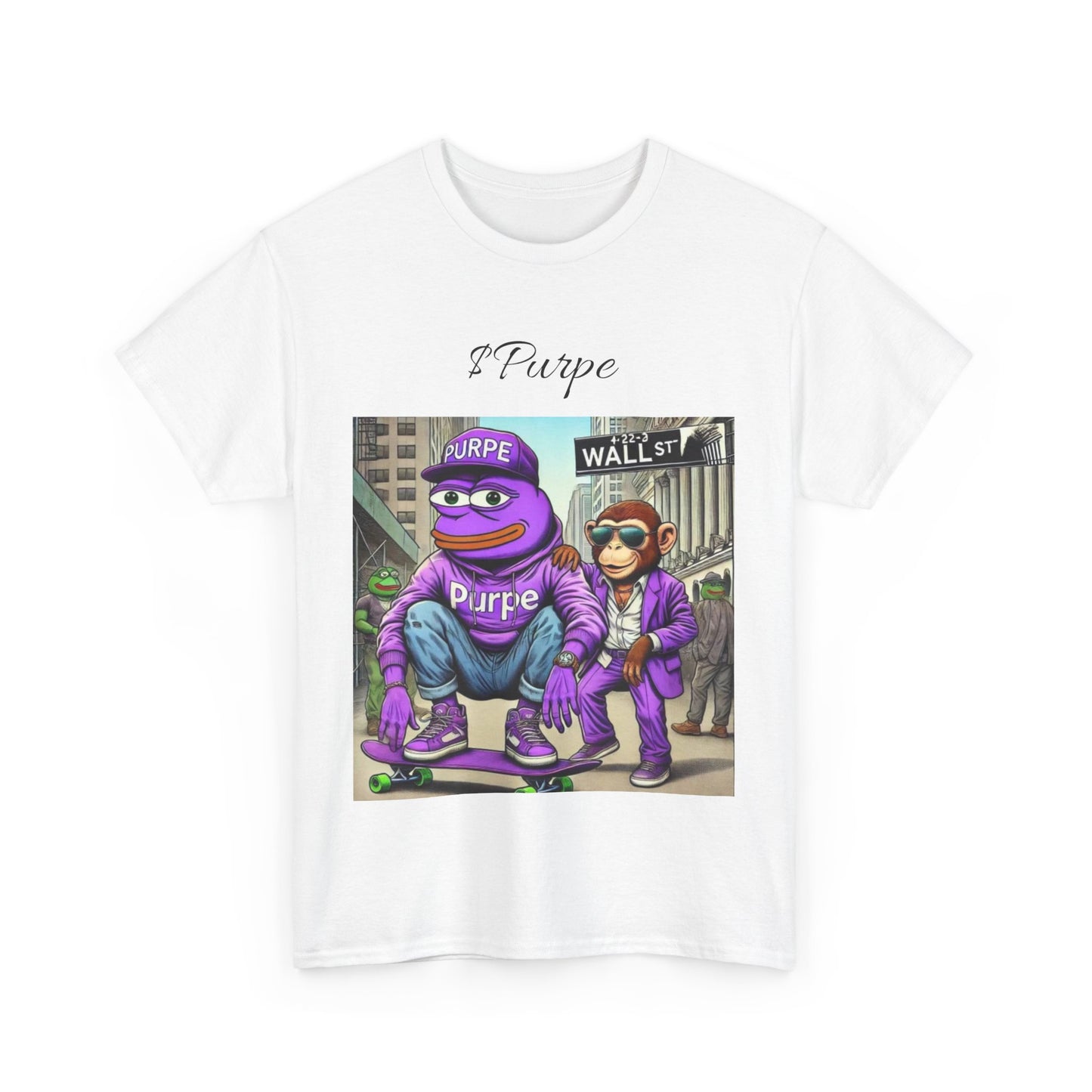 $Purpe Heavy Cotton Tee