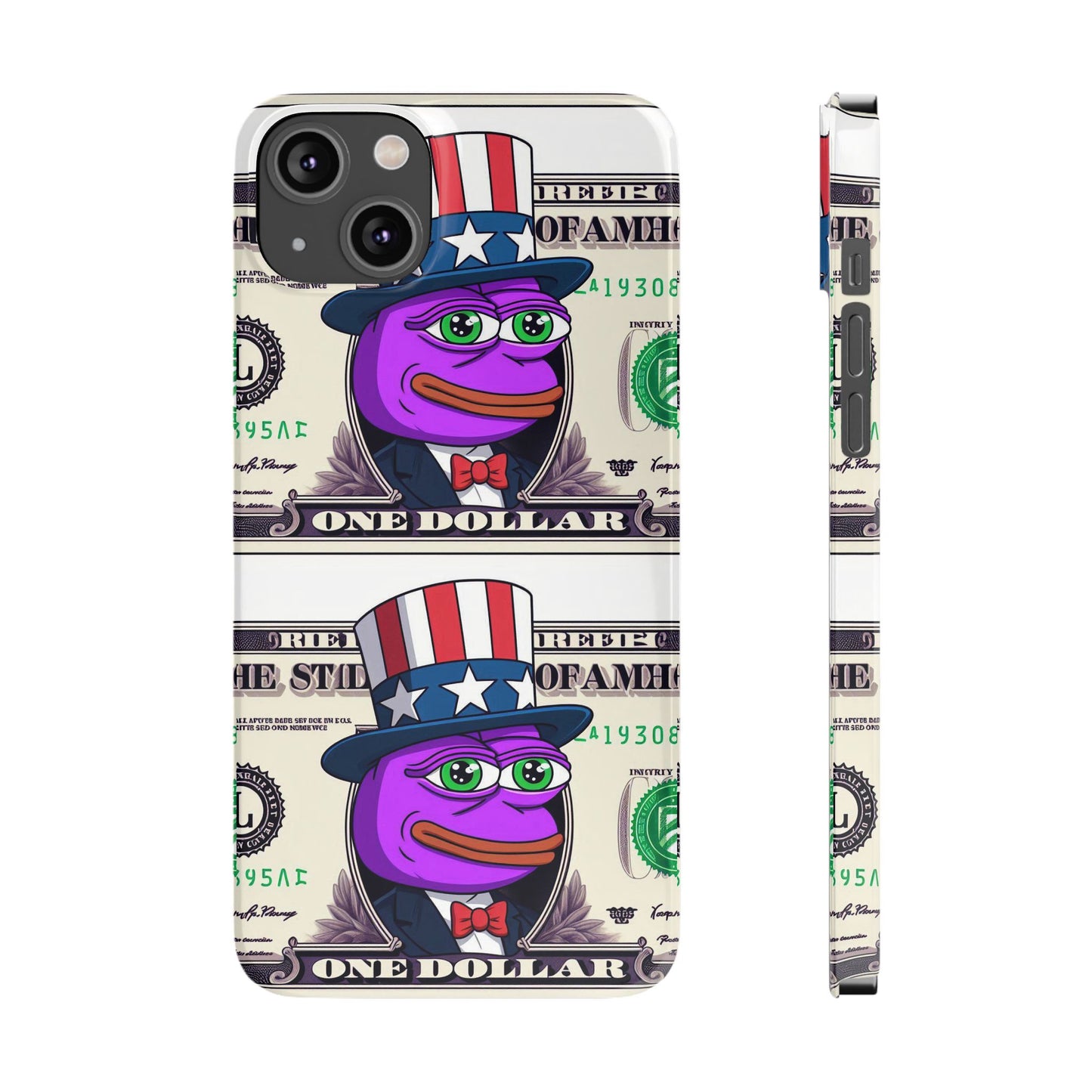 Purple Pepe Dolla Slim Phone Case