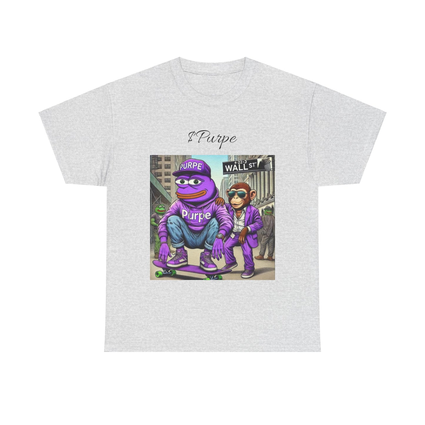 $Purpe Heavy Cotton Tee