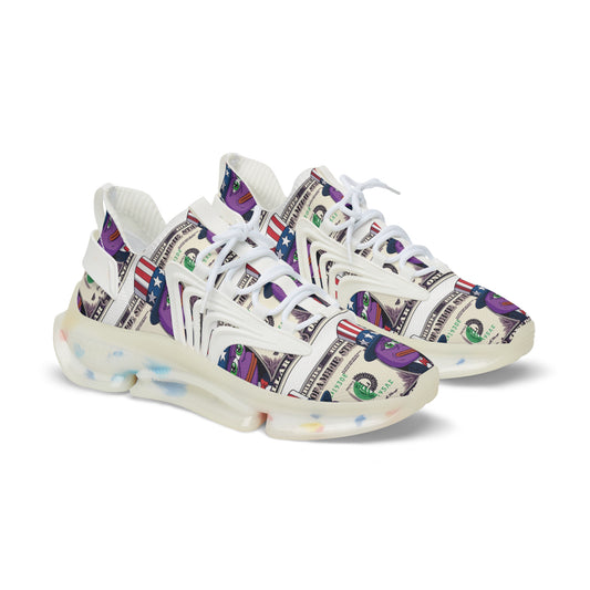 Purple Pepe Dolla Men's Mesh Sneakers