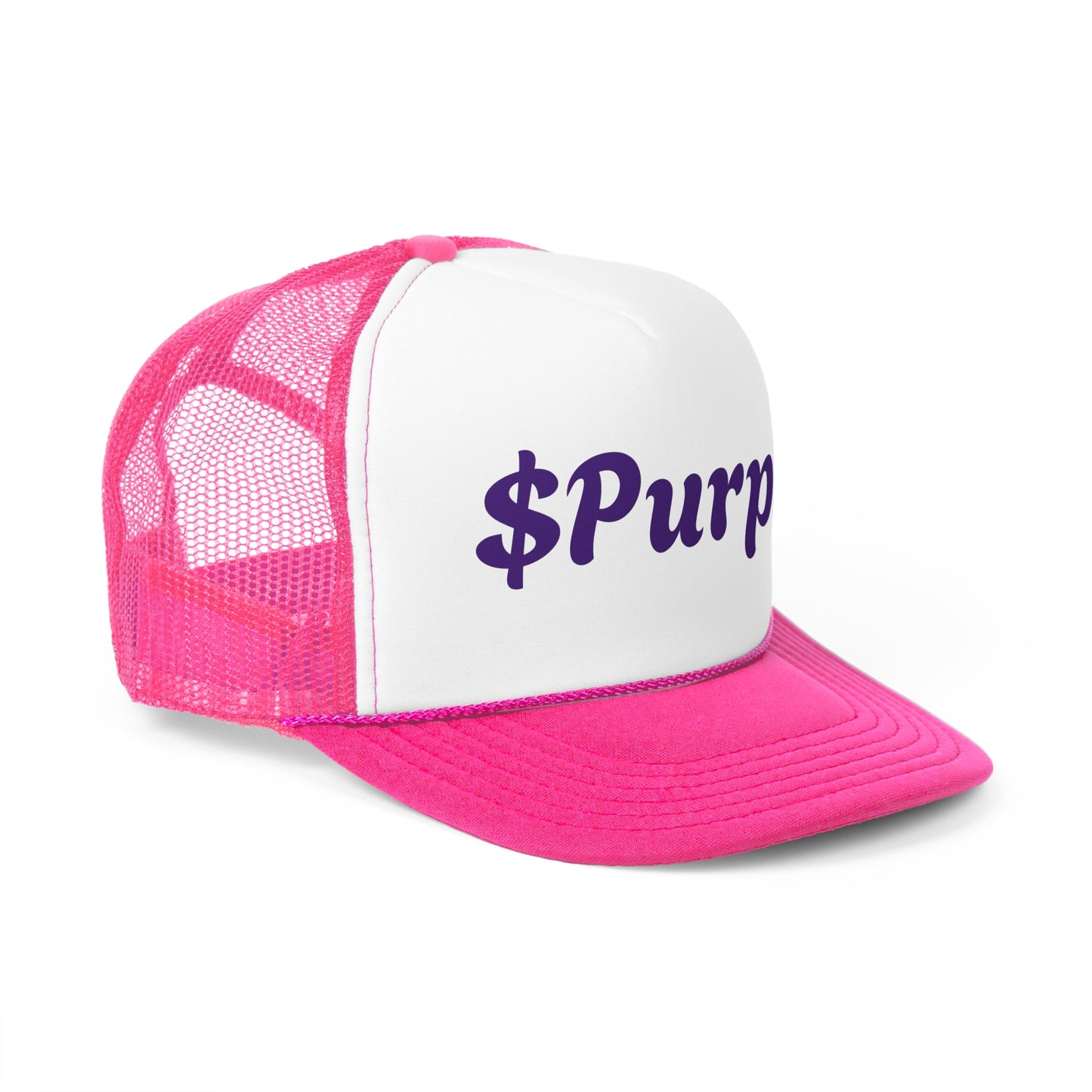 Purpe Trucker Caps