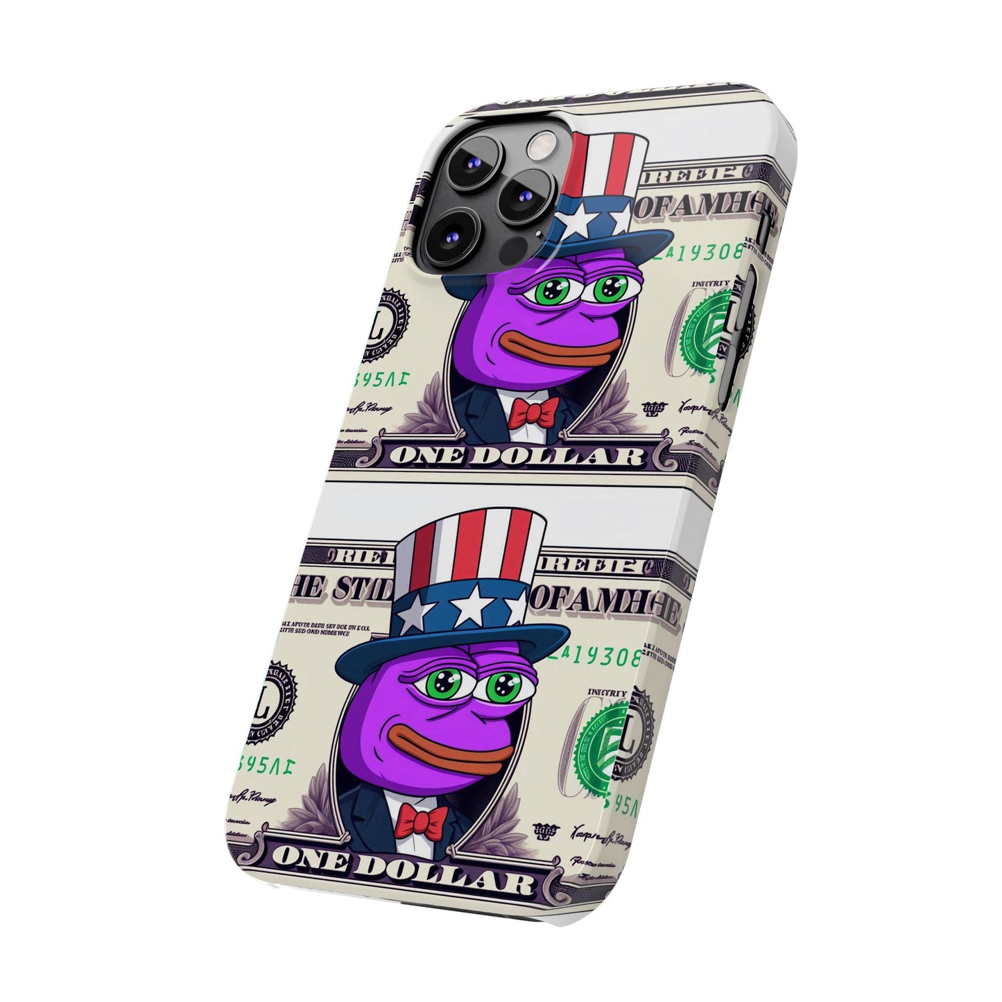 Purple Pepe Dolla Slim Phone Case