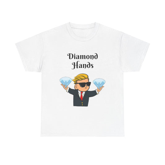 Diamond Hands Heavy Cotton Tee