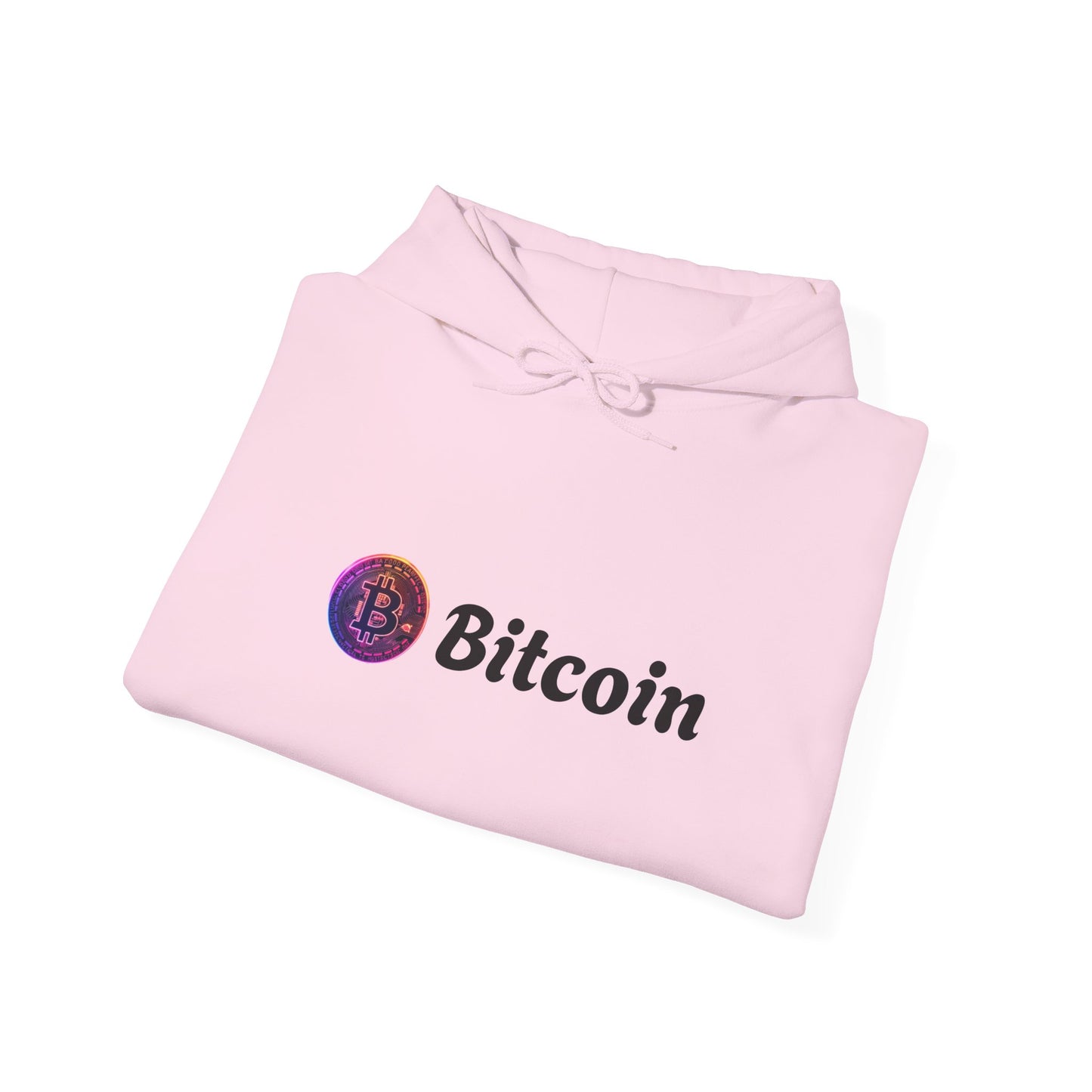 Neon Bitcoin Hooded Sweatshirt