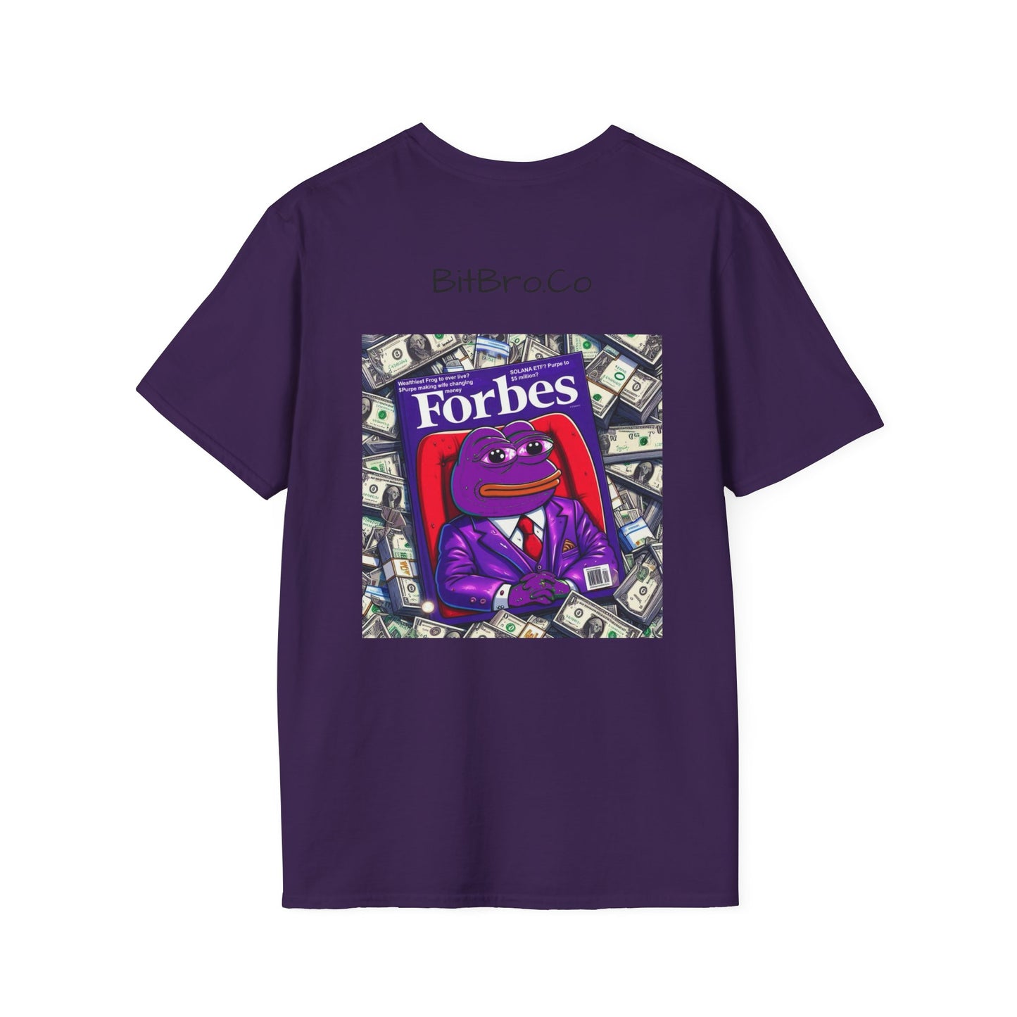 Wall Street Bets Purpe Softstyle T-Shirt