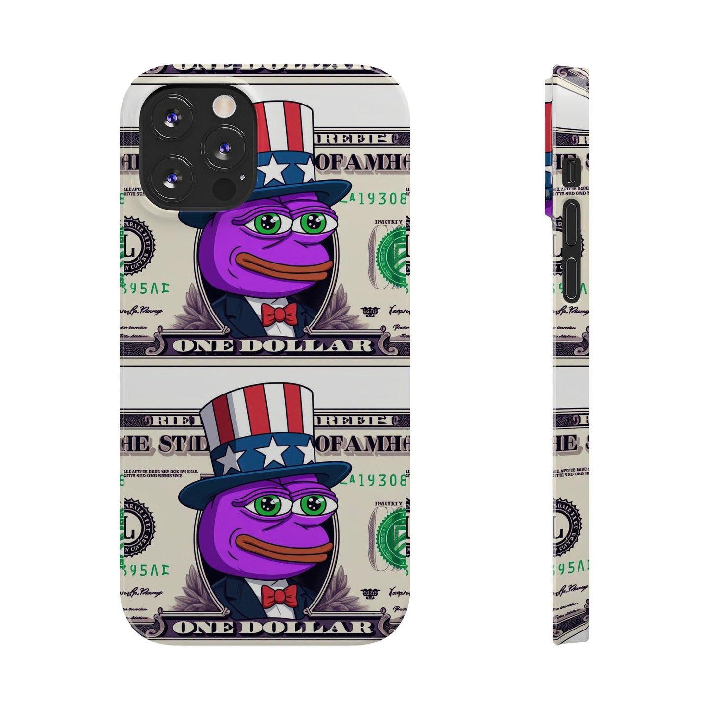 Purple Pepe Dolla Slim Phone Case