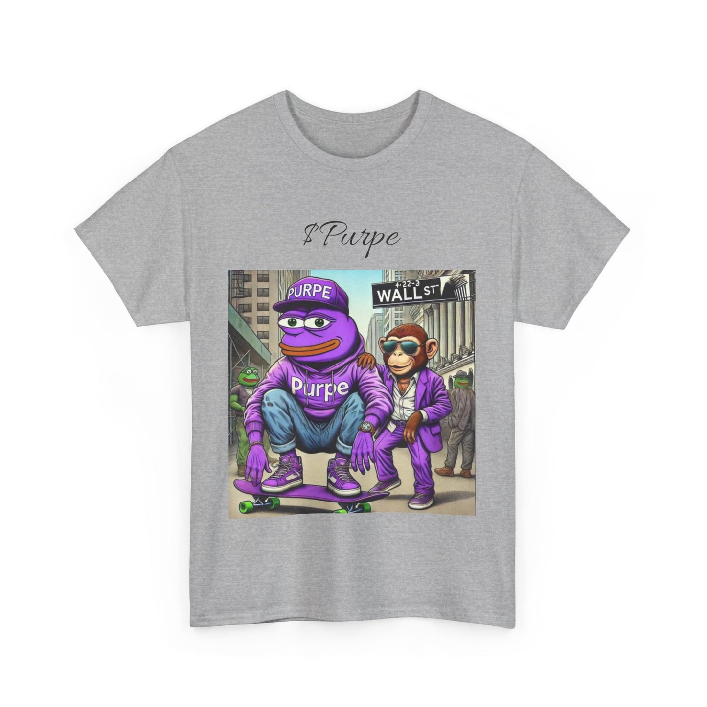 $Purpe Heavy Cotton Tee