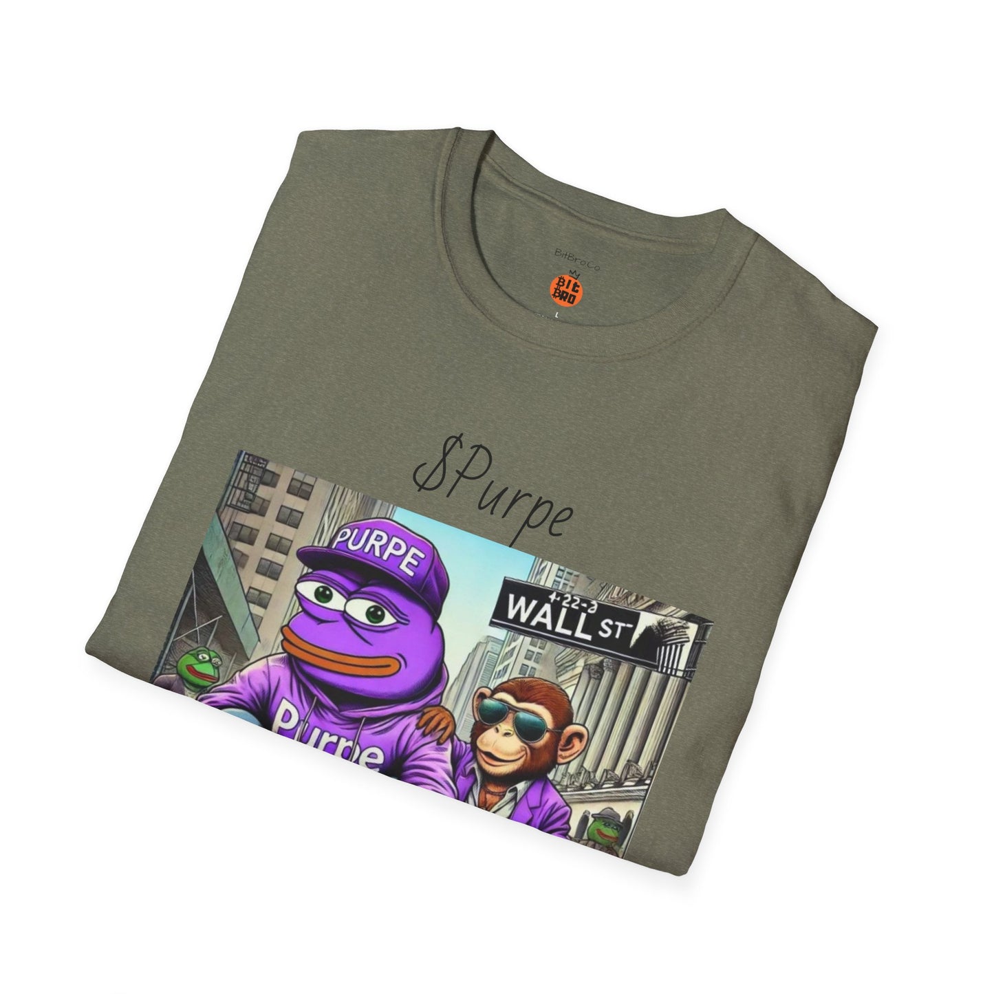 Wall Street Bets Purpe Softstyle T-Shirt