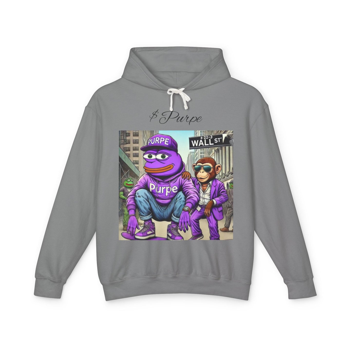 WSB Purpe Lightweight Hooded Sweatshirt