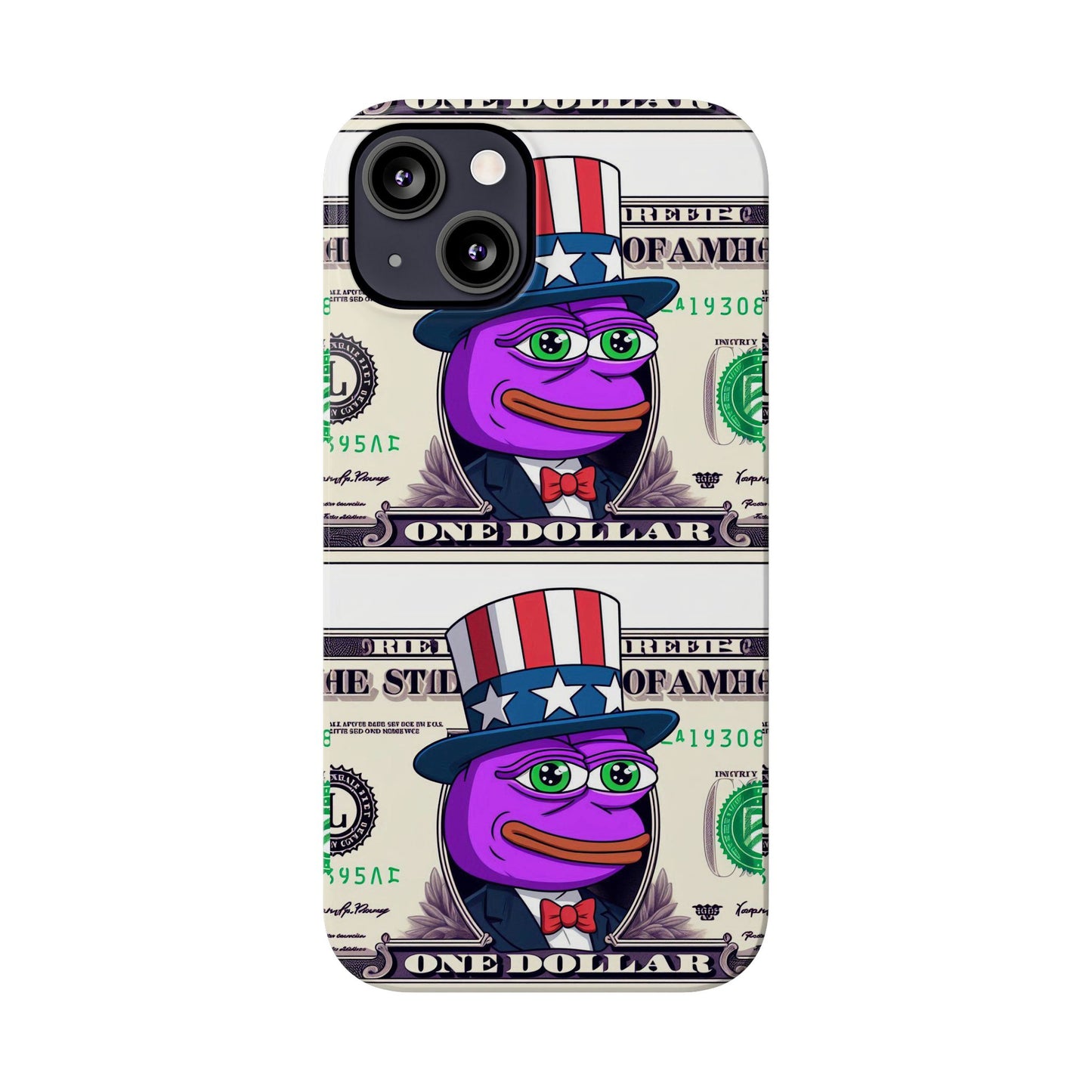 Purple Pepe Dolla Slim Phone Case