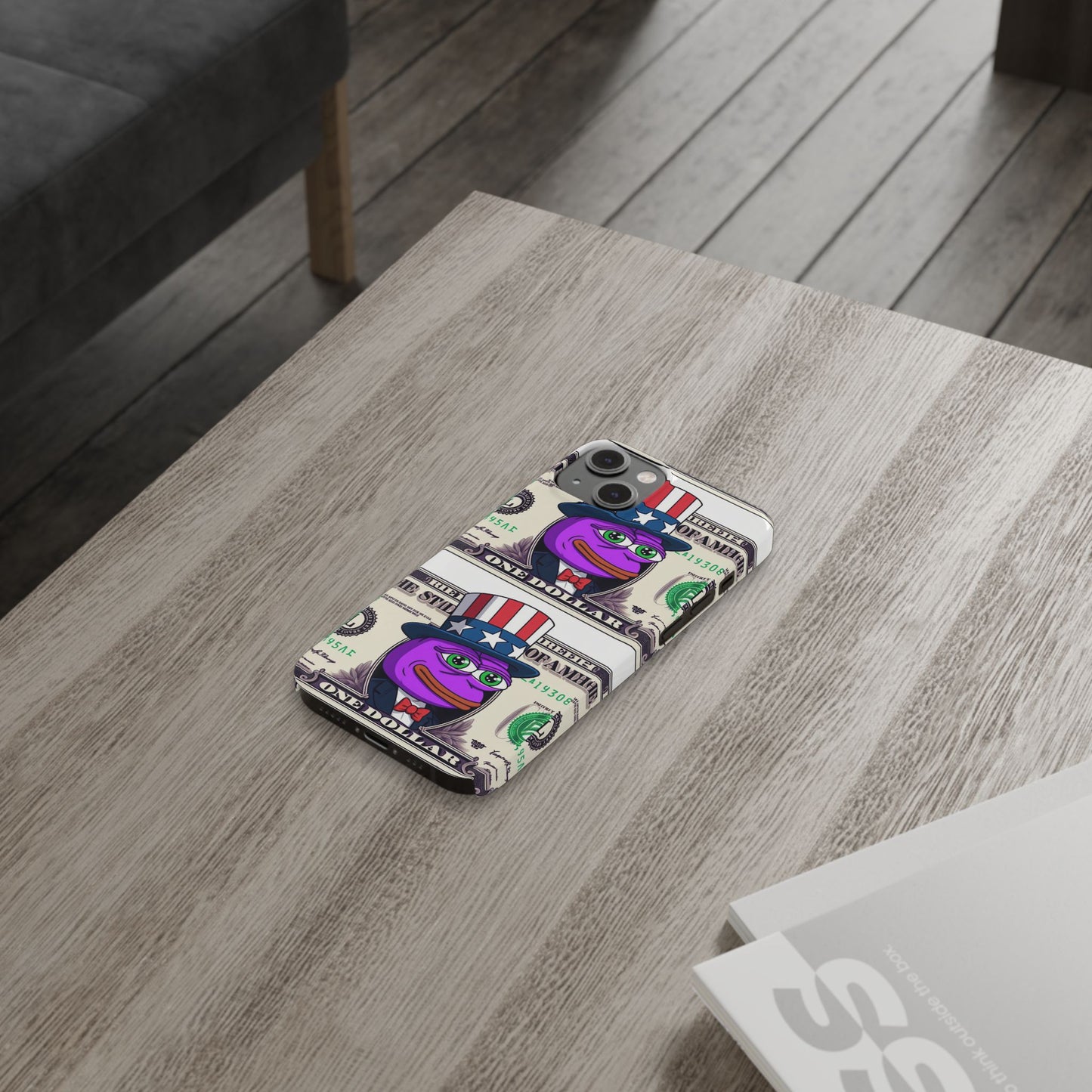 Purple Pepe Dolla Slim Phone Case