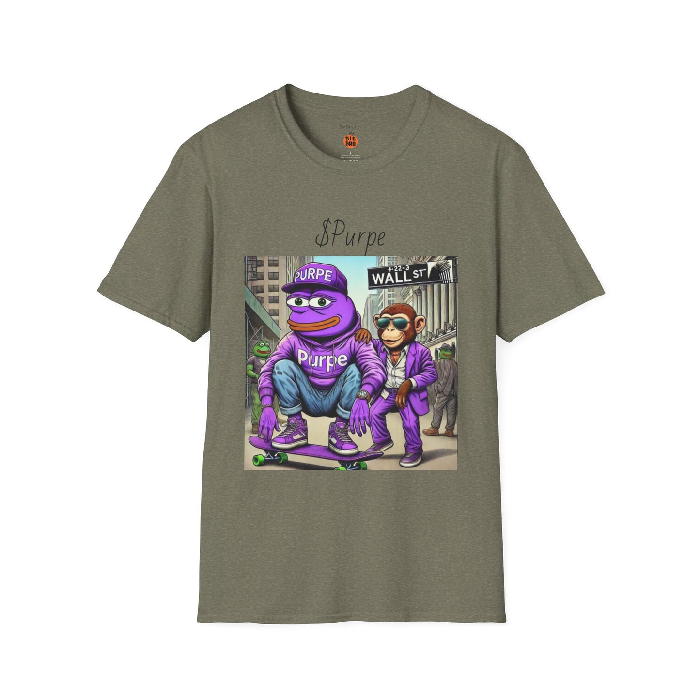 Wall Street Bets Purpe Softstyle T-Shirt