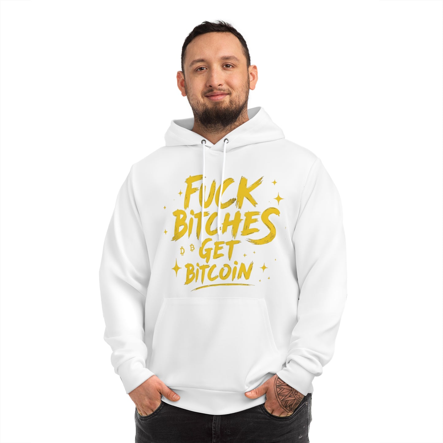 Fuck Bitches Get Bitcoin Fashion Hoodie