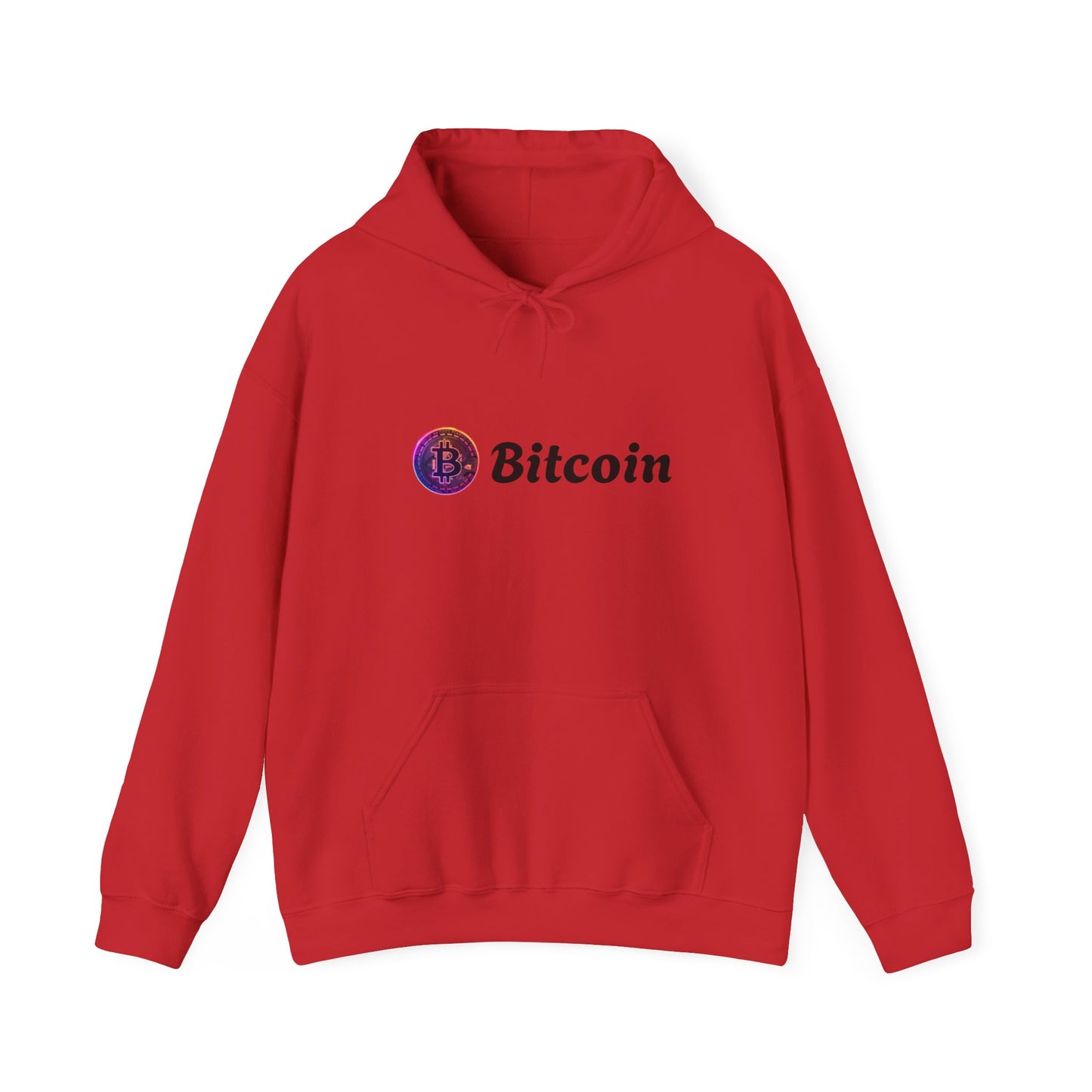 Neon Bitcoin Hooded Sweatshirt