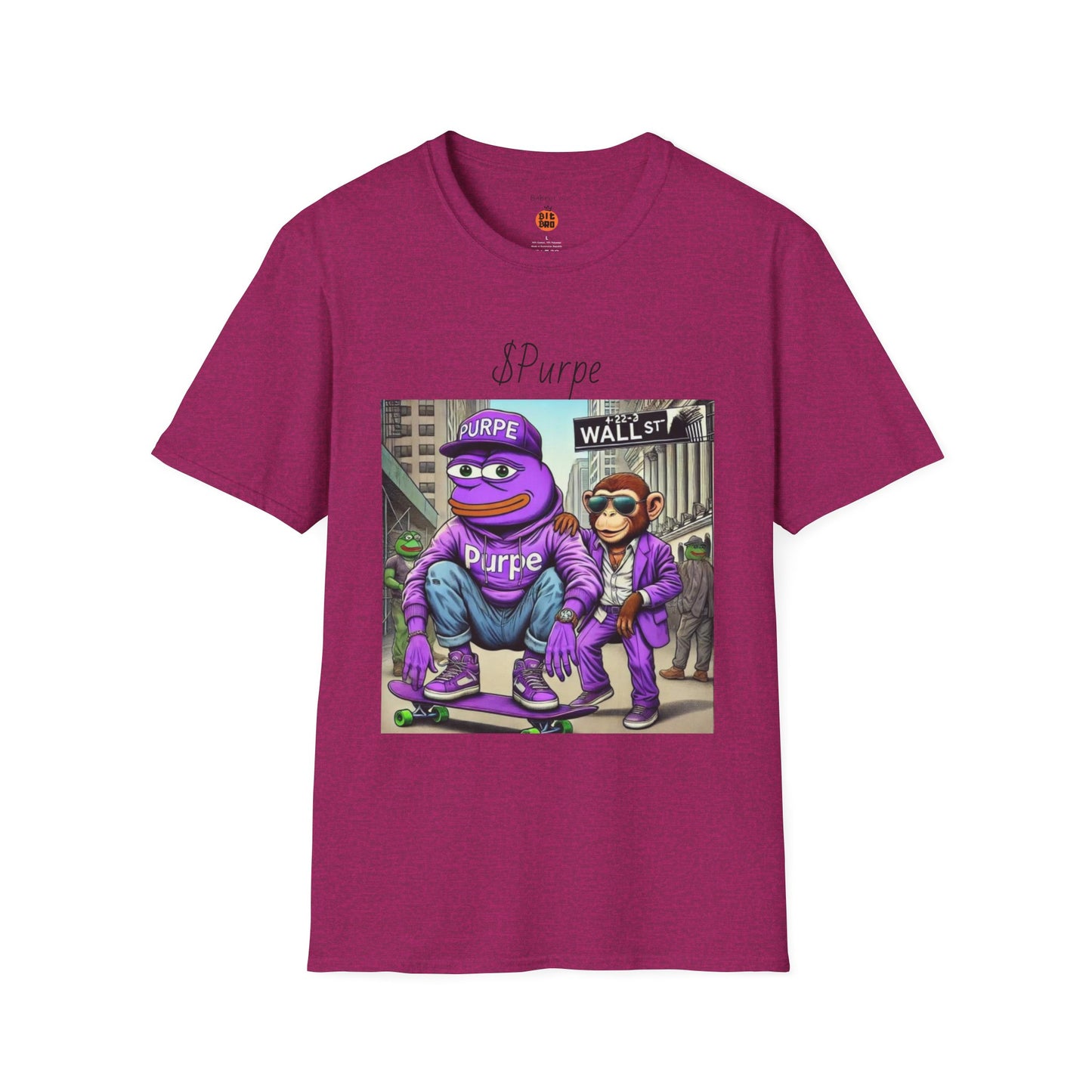 Wall Street Bets Purpe Softstyle T-Shirt