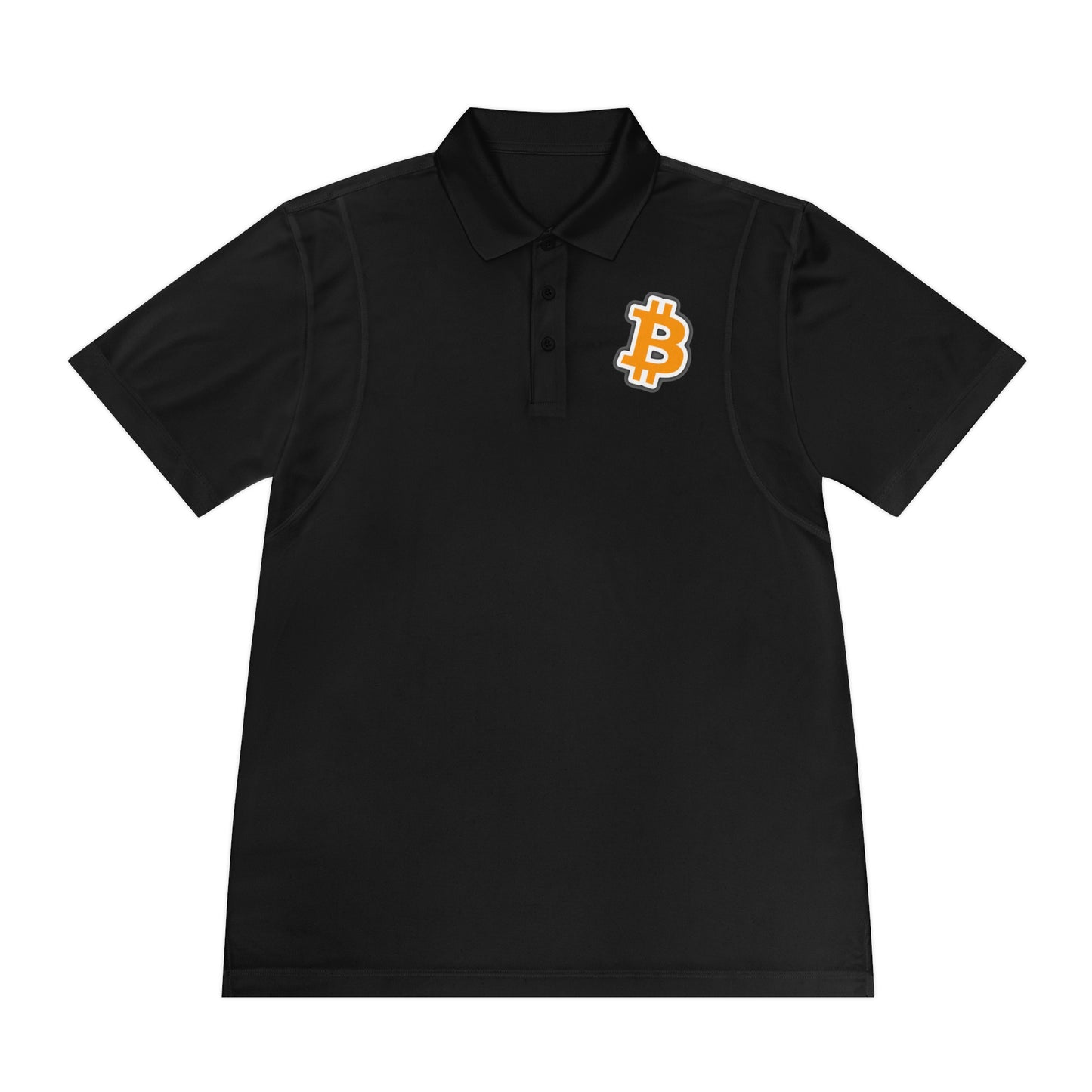 Men's Bitcoin B Sport Polo Shirt