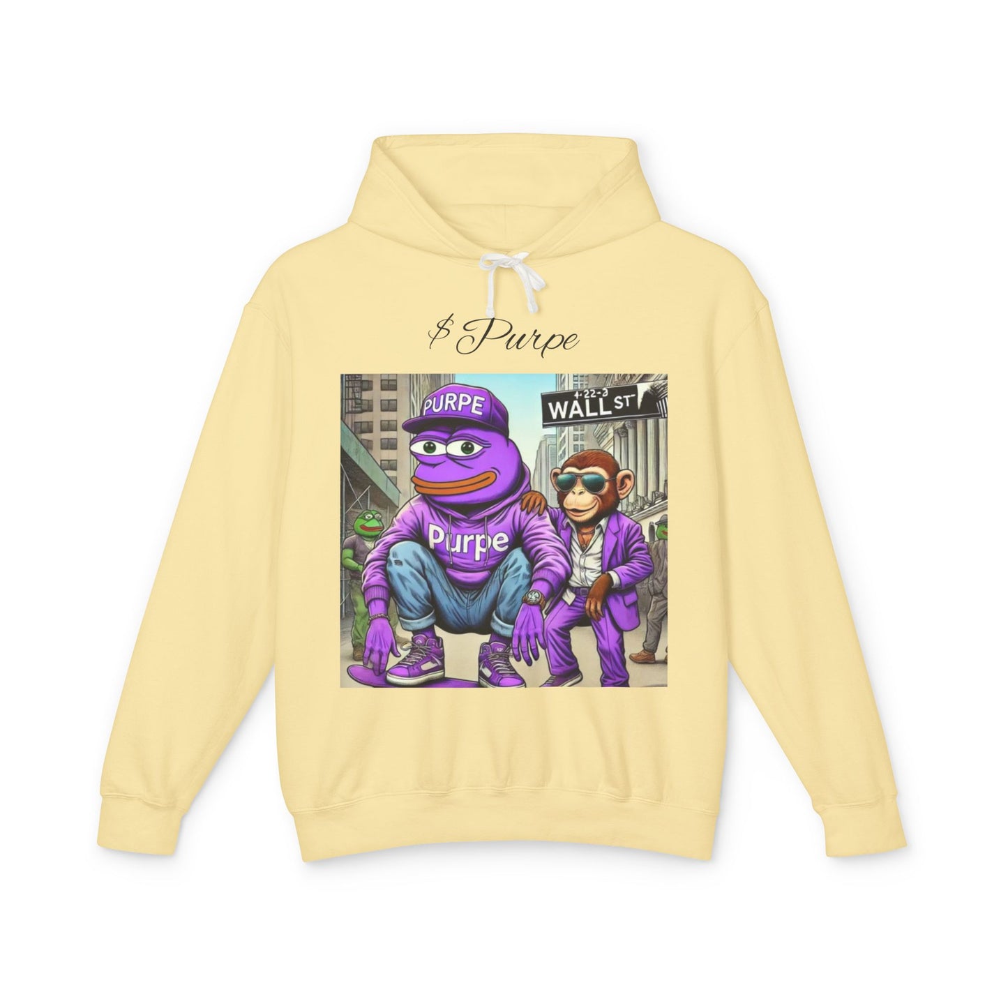 WSB Purpe Lightweight Hooded Sweatshirt