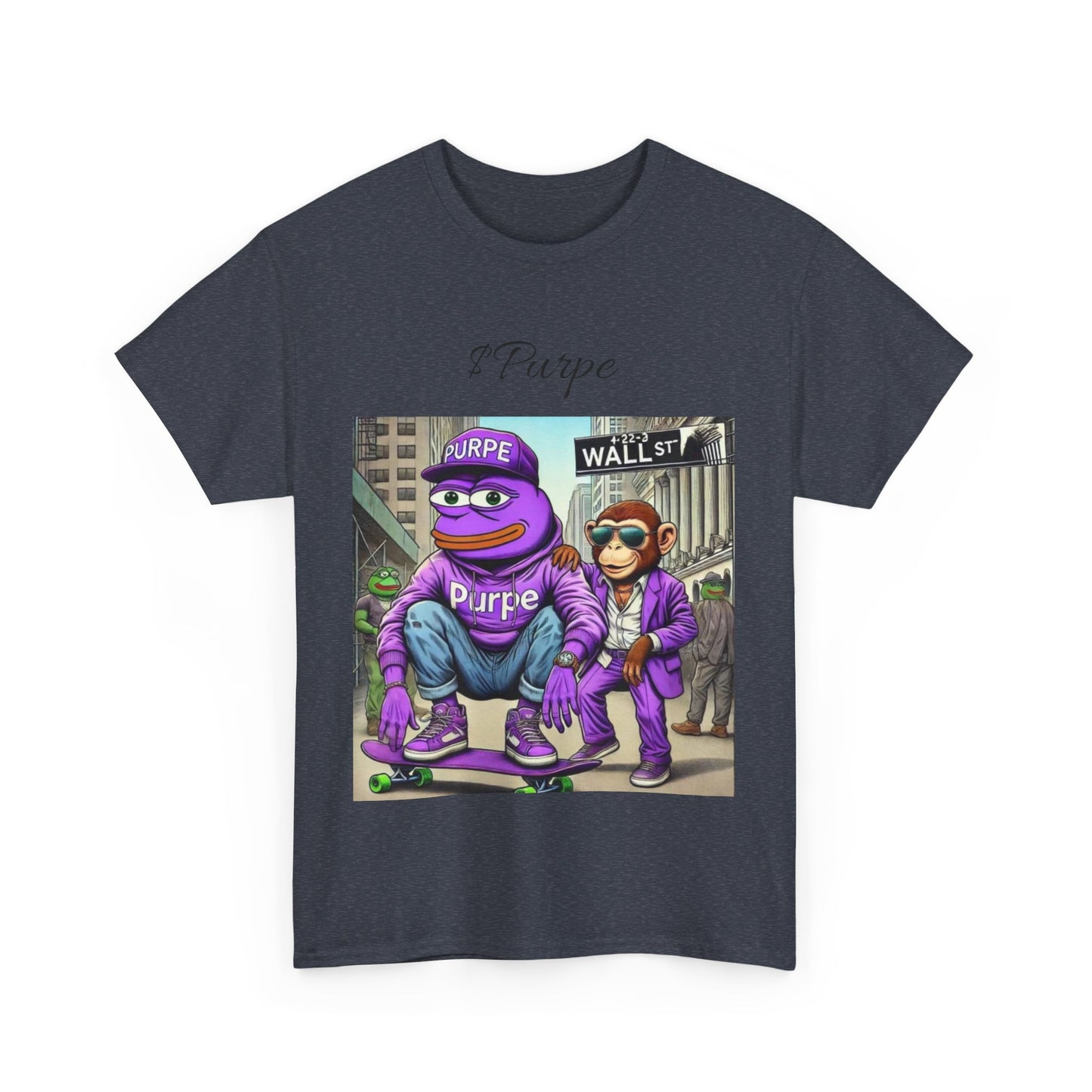 $Purpe Heavy Cotton Tee