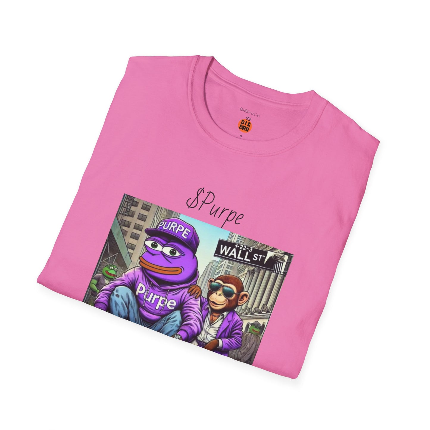 Wall Street Bets Purpe Softstyle T-Shirt