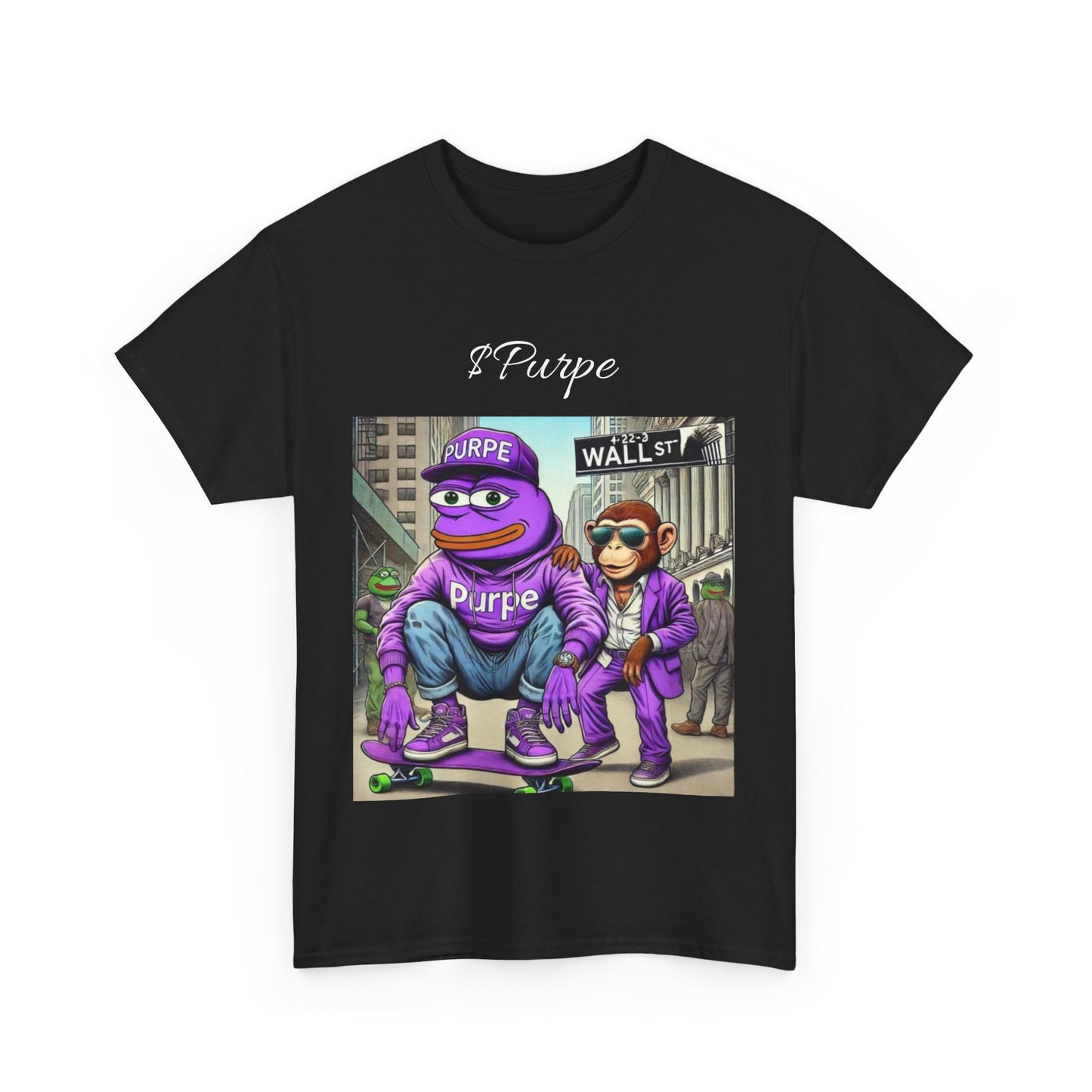 $Purpe Heavy Cotton Tee