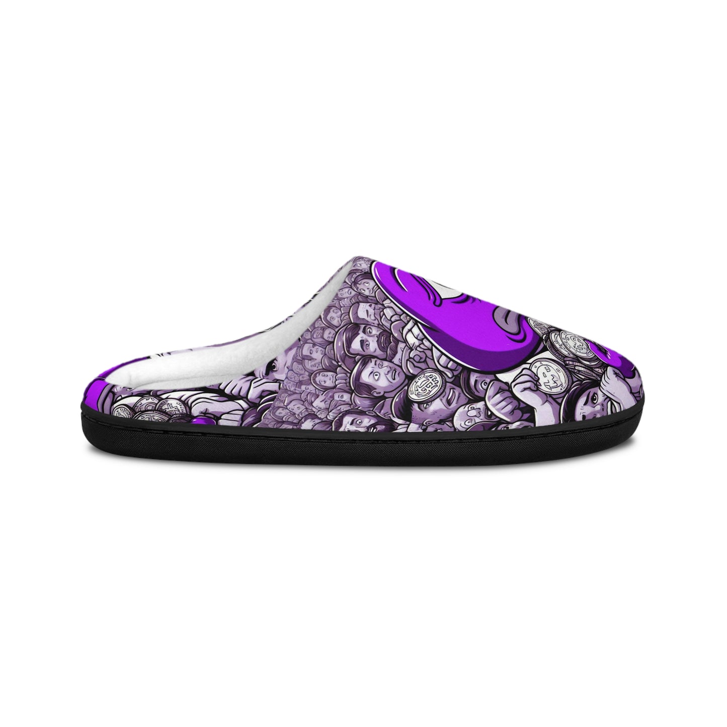 Purple Pepe Men's Indoor Slippers