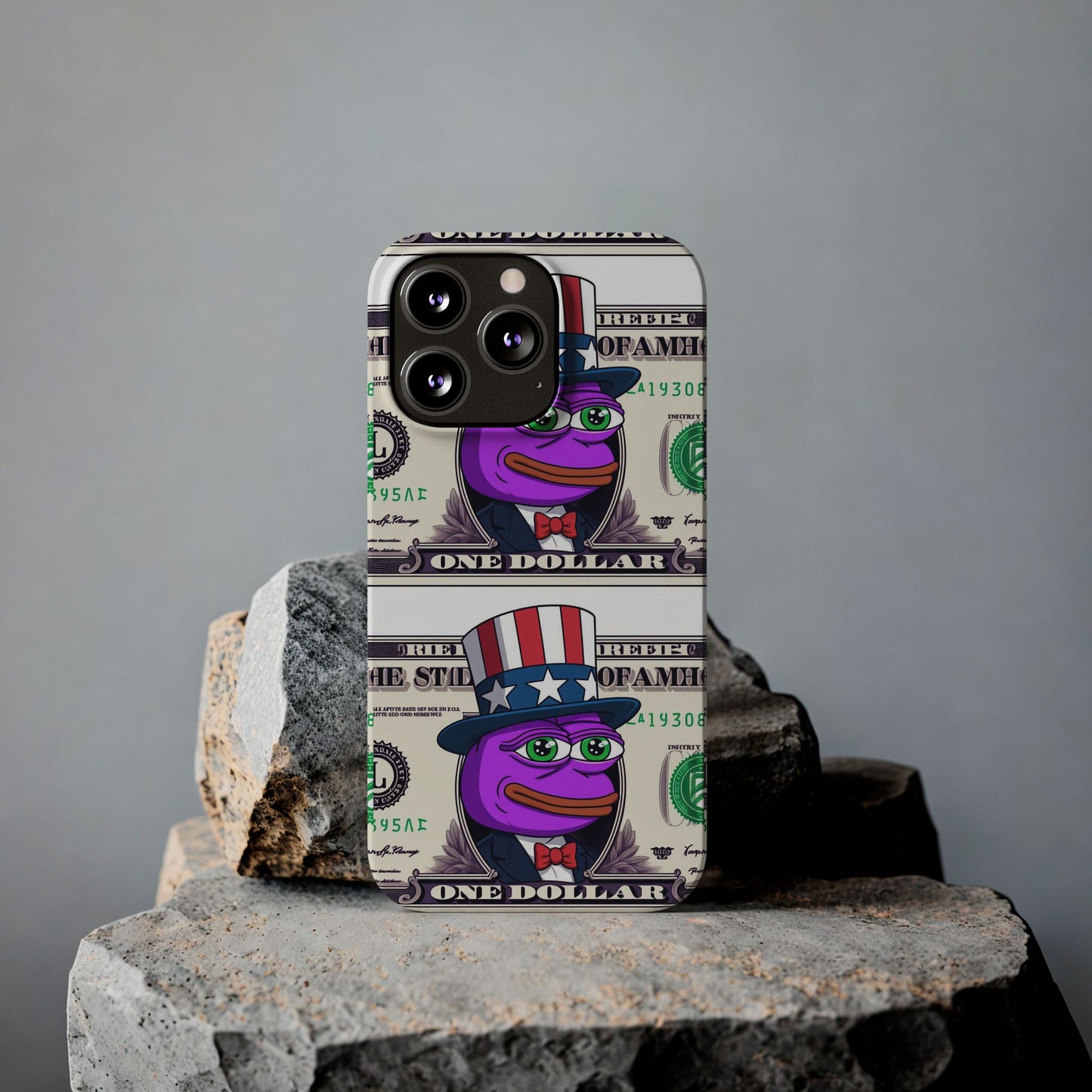 Purple Pepe Dolla Slim Phone Case