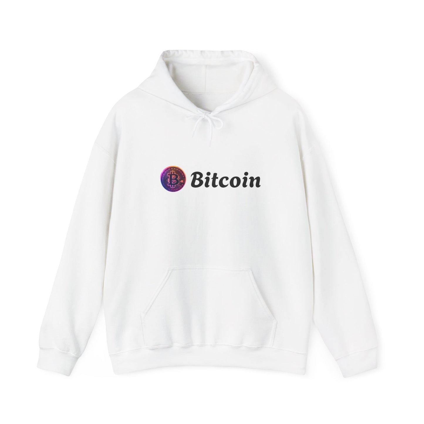 Neon Bitcoin Hooded Sweatshirt