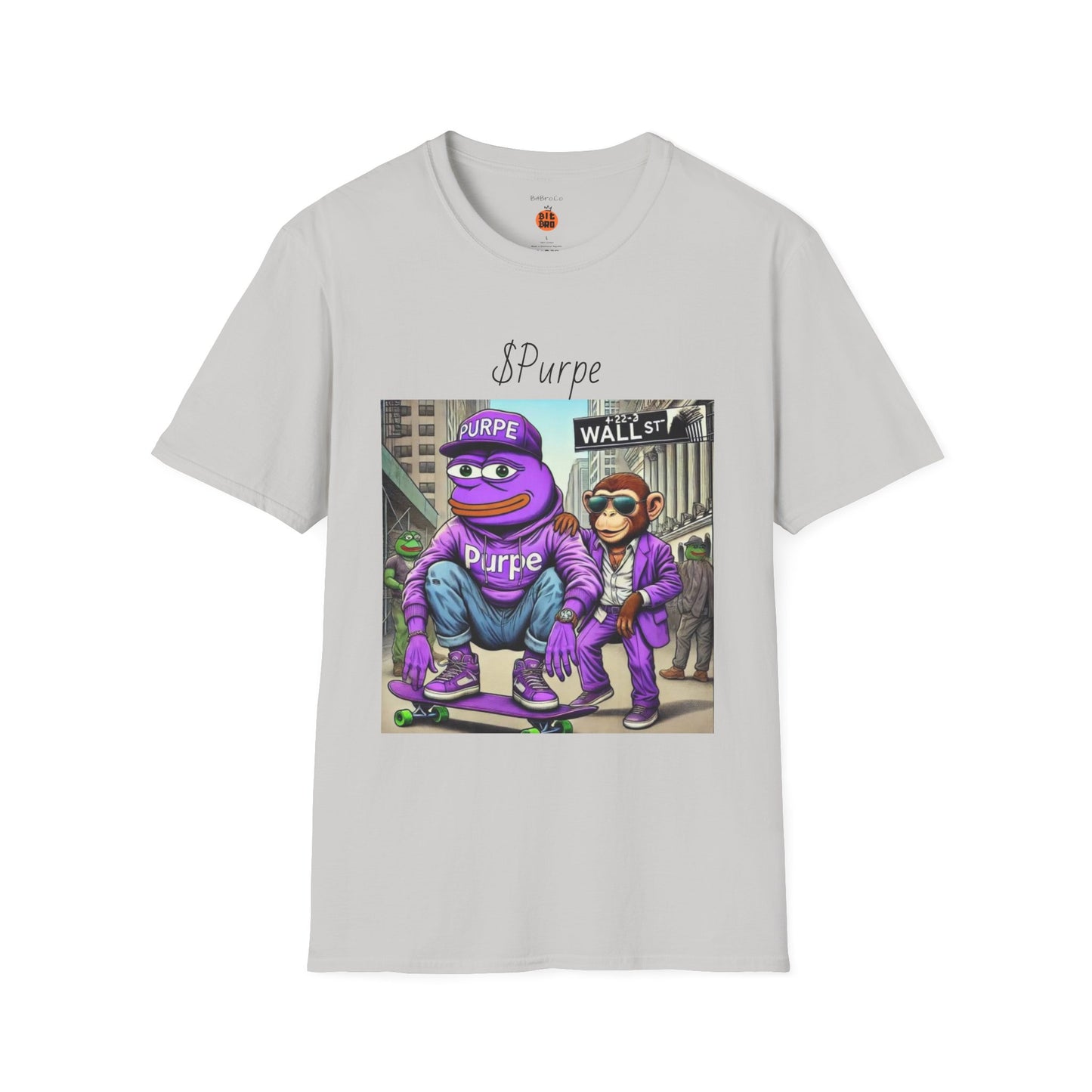 Wall Street Bets Purpe Softstyle T-Shirt