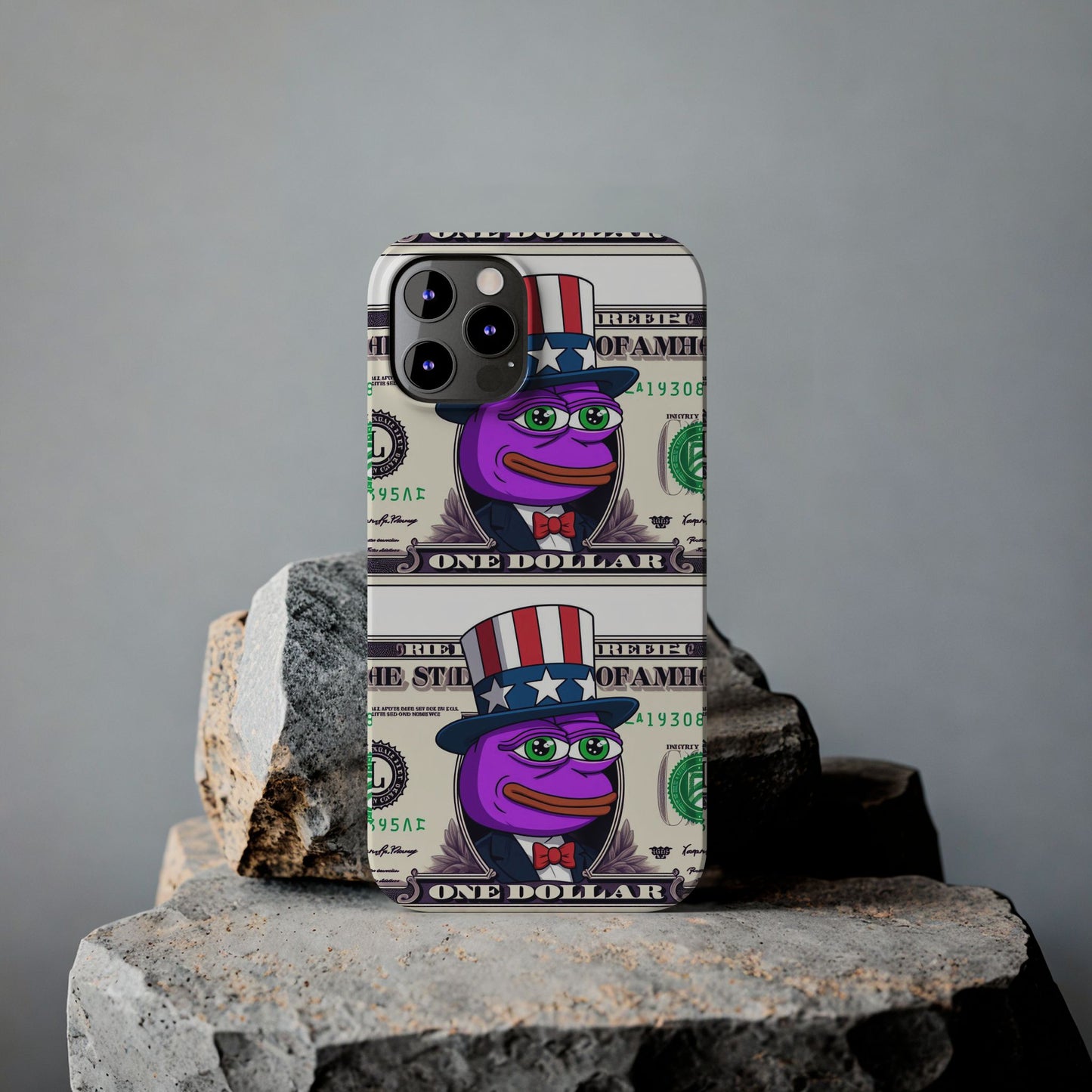 Purple Pepe Dolla Slim Phone Case