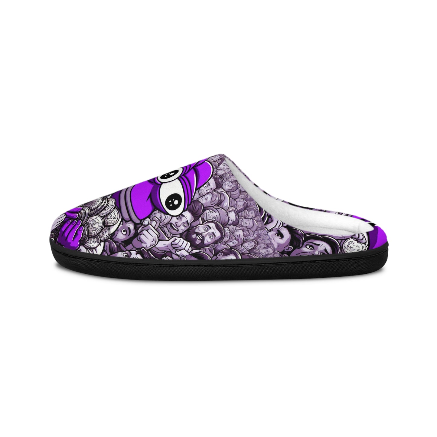 Purple Pepe Men's Indoor Slippers