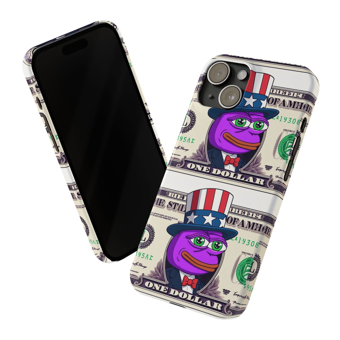 Purple Pepe Dolla Slim Phone Case