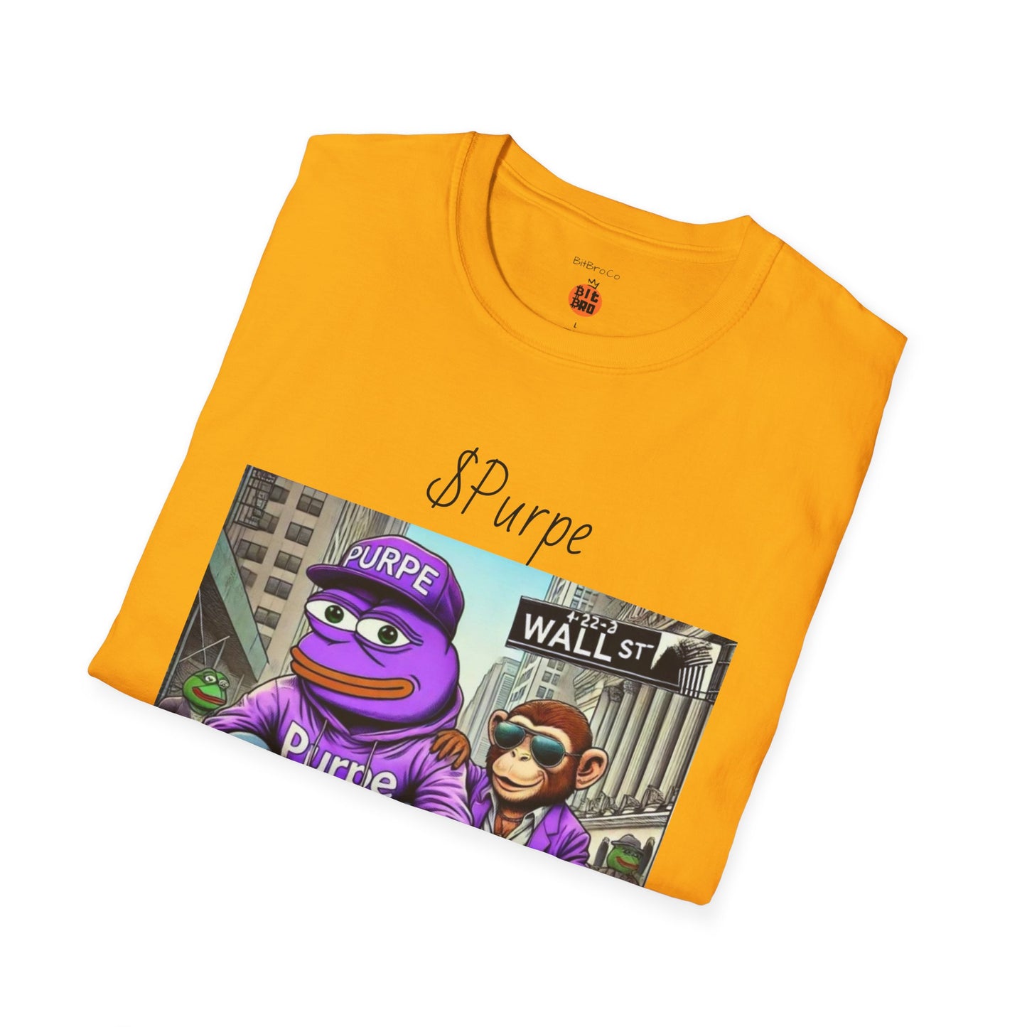 Wall Street Bets Purpe Softstyle T-Shirt