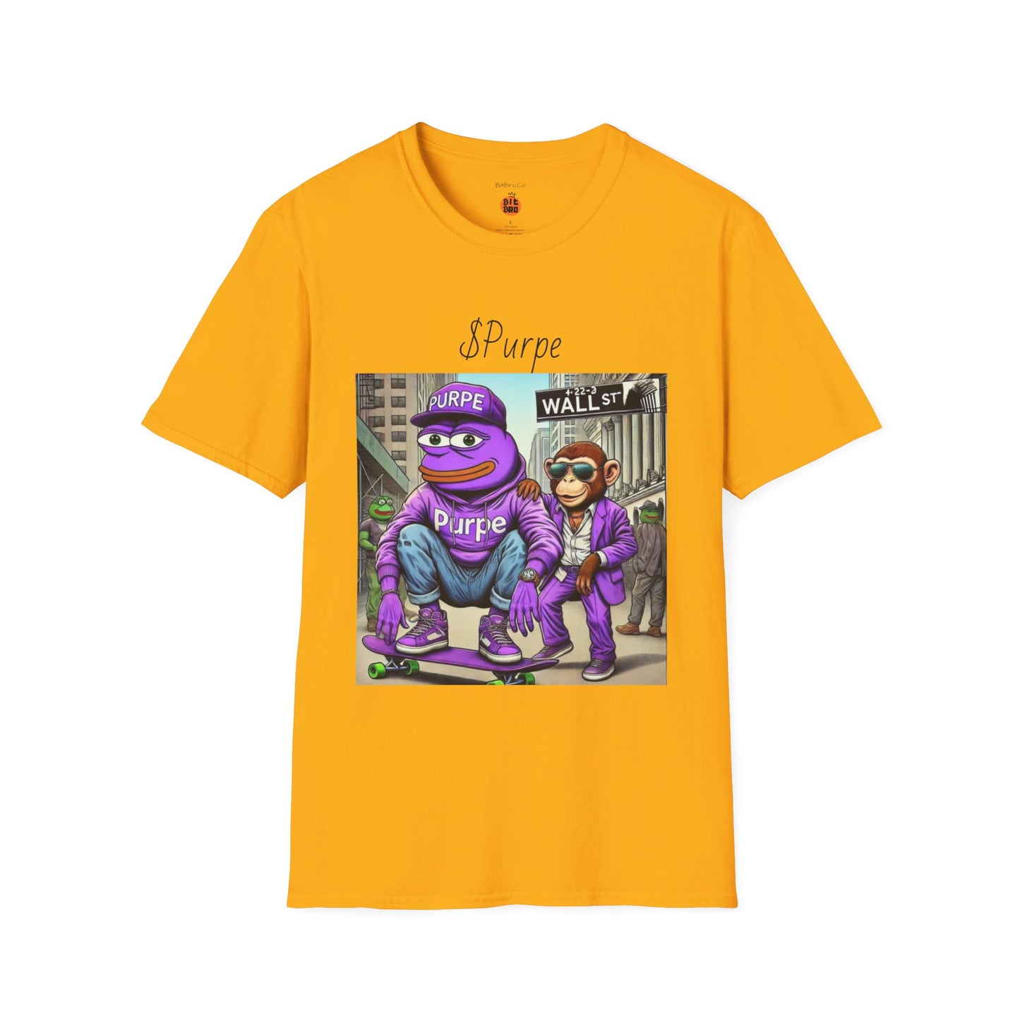 Wall Street Bets Purpe Softstyle T-Shirt