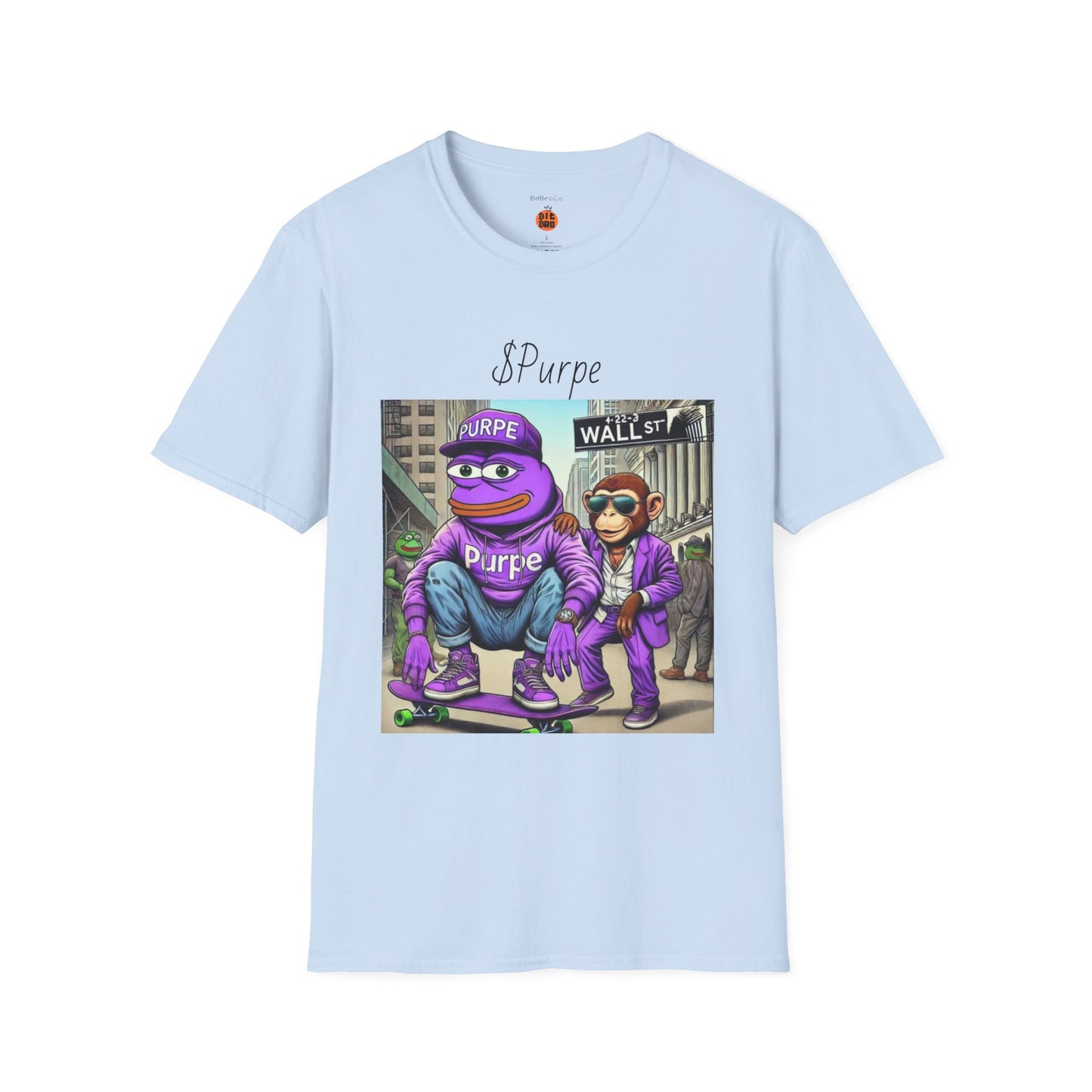 Wall Street Bets Purpe Softstyle T-Shirt