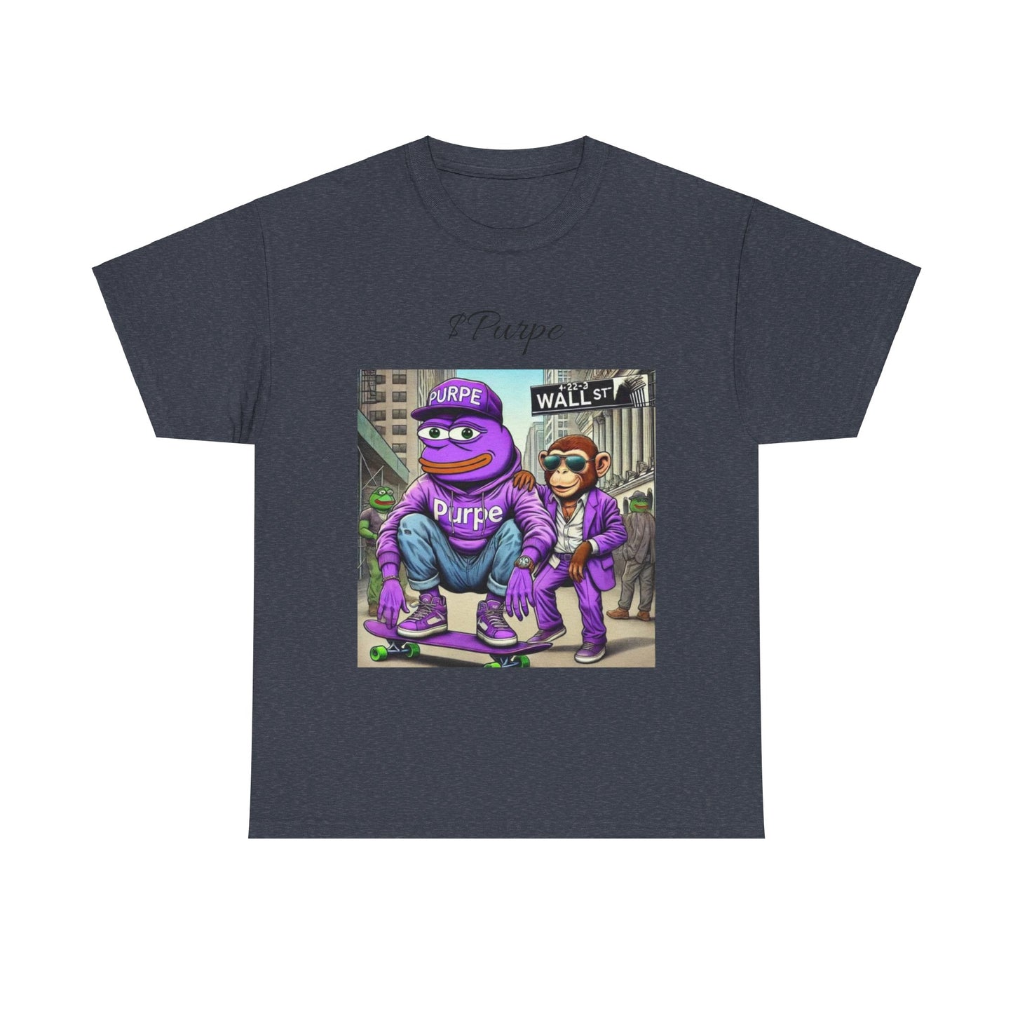 $Purpe Heavy Cotton Tee